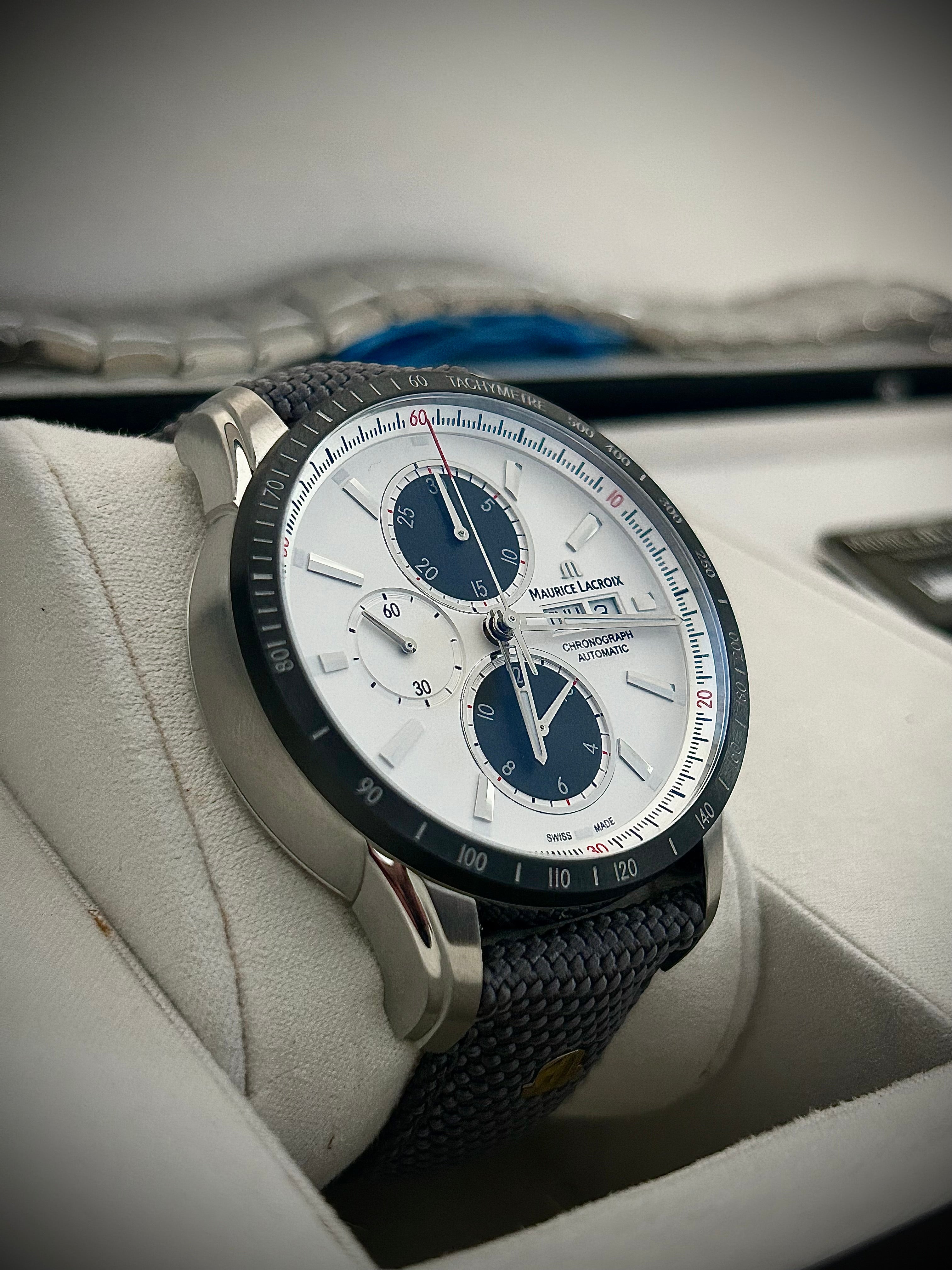 MAURICE LACROIX PONTOS S CHRONOGRAPH, INC GST