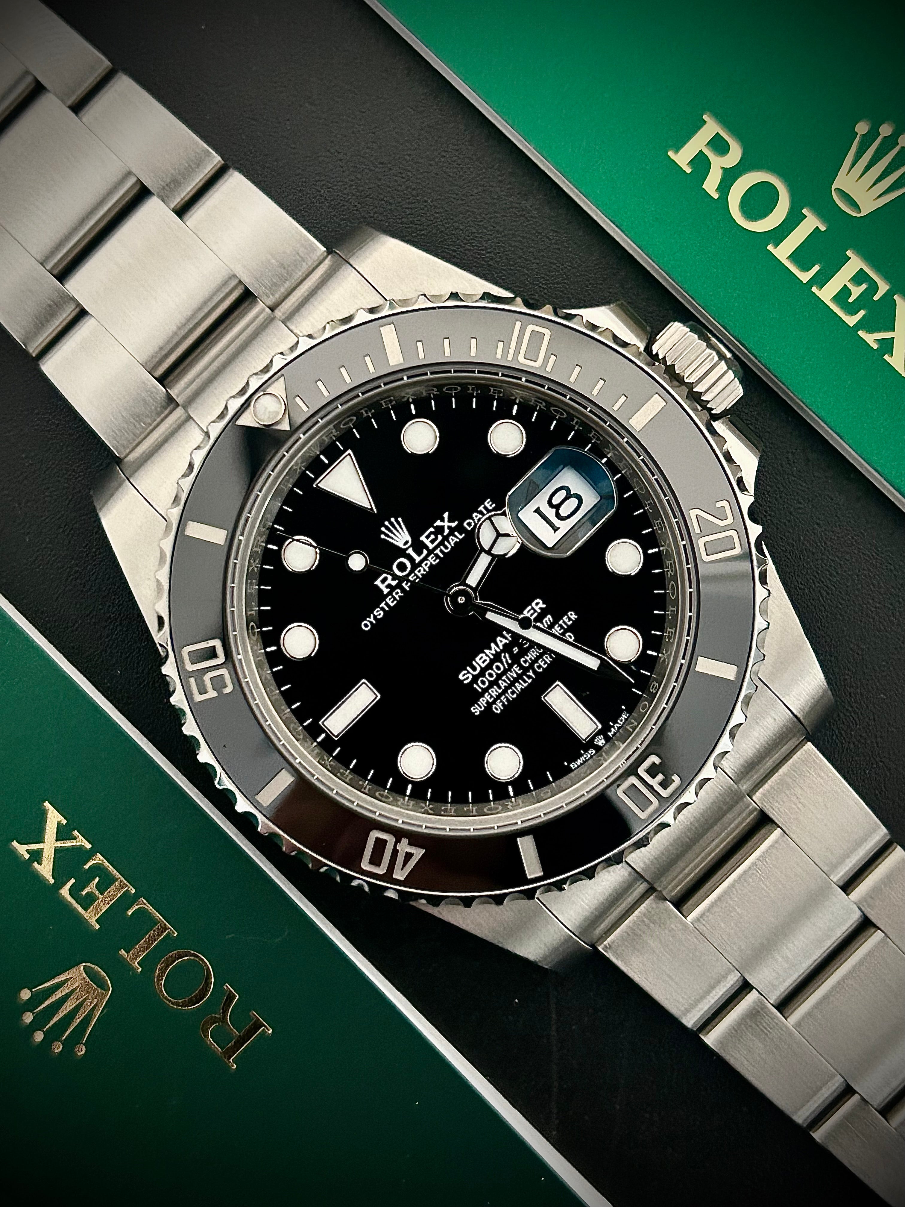 2024 ROLEX SUBMARINER DATE, 126610LN, FULL SET, INC GST