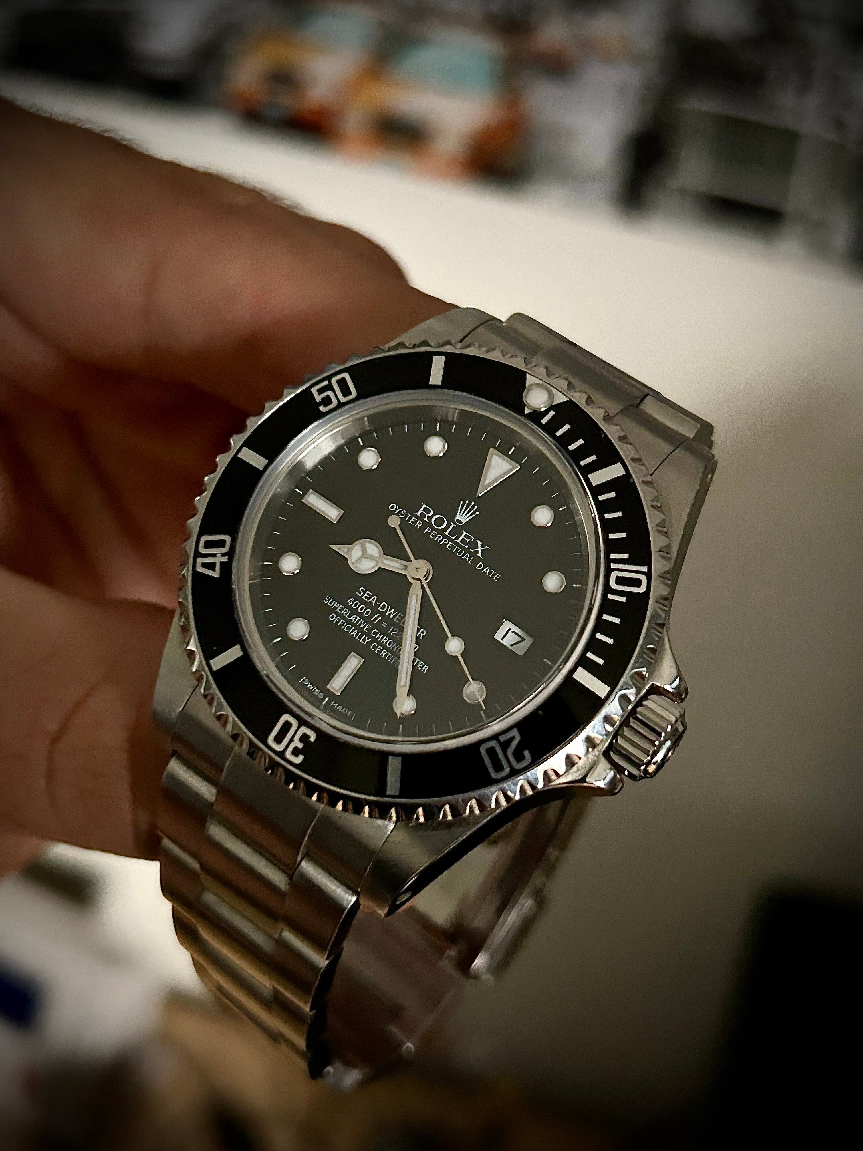 2000 ROLEX SEA-DWELLER 16600, FULL SET, INC GST
