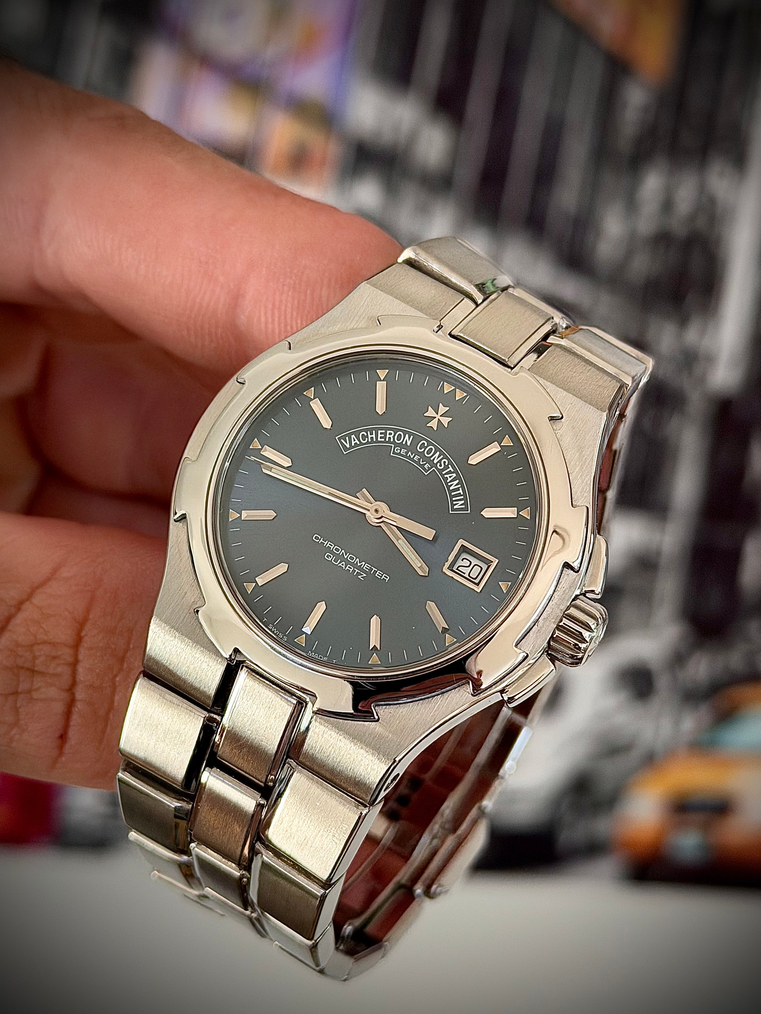 VACHERON CONSTANTIN OVERSEAS QUARTZ, 72040/423A, WATCH ONLY, INC GST