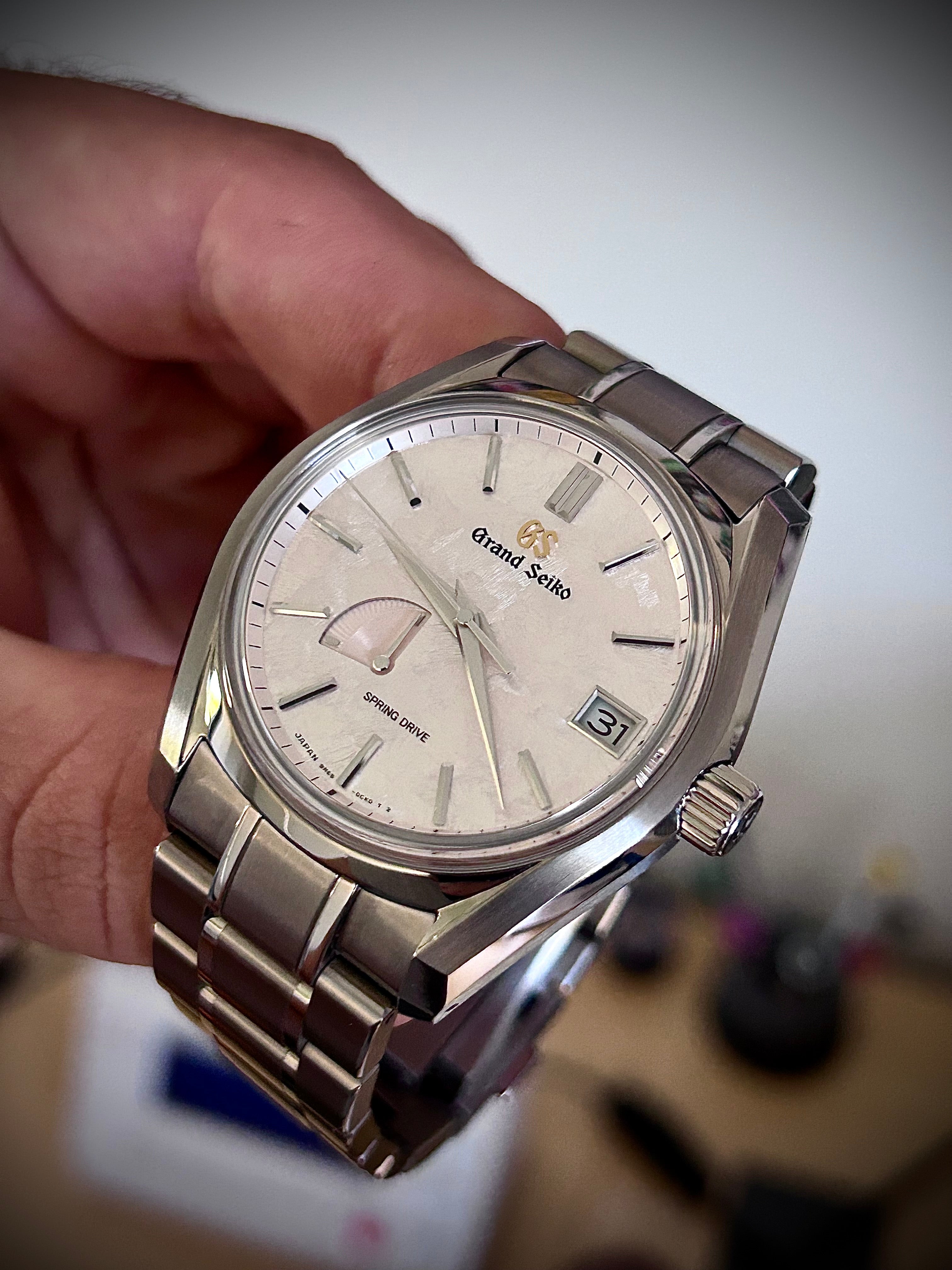 2024 GRAND SEIKO HERITAGE SPRING DRIVE, SHUNBUN, SBGA413, FULL SET, INC GST