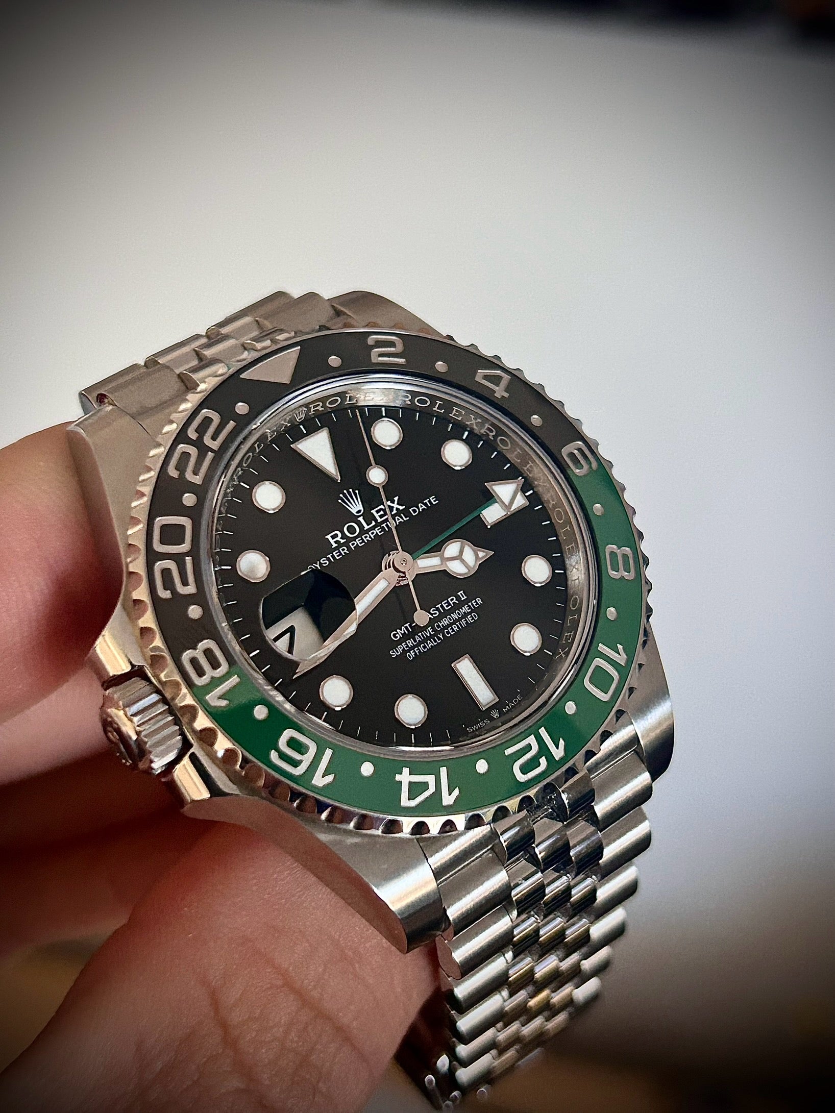 2023 ROLEX GMT-MASTER II “SPRITE”, FULL SET, INC GST