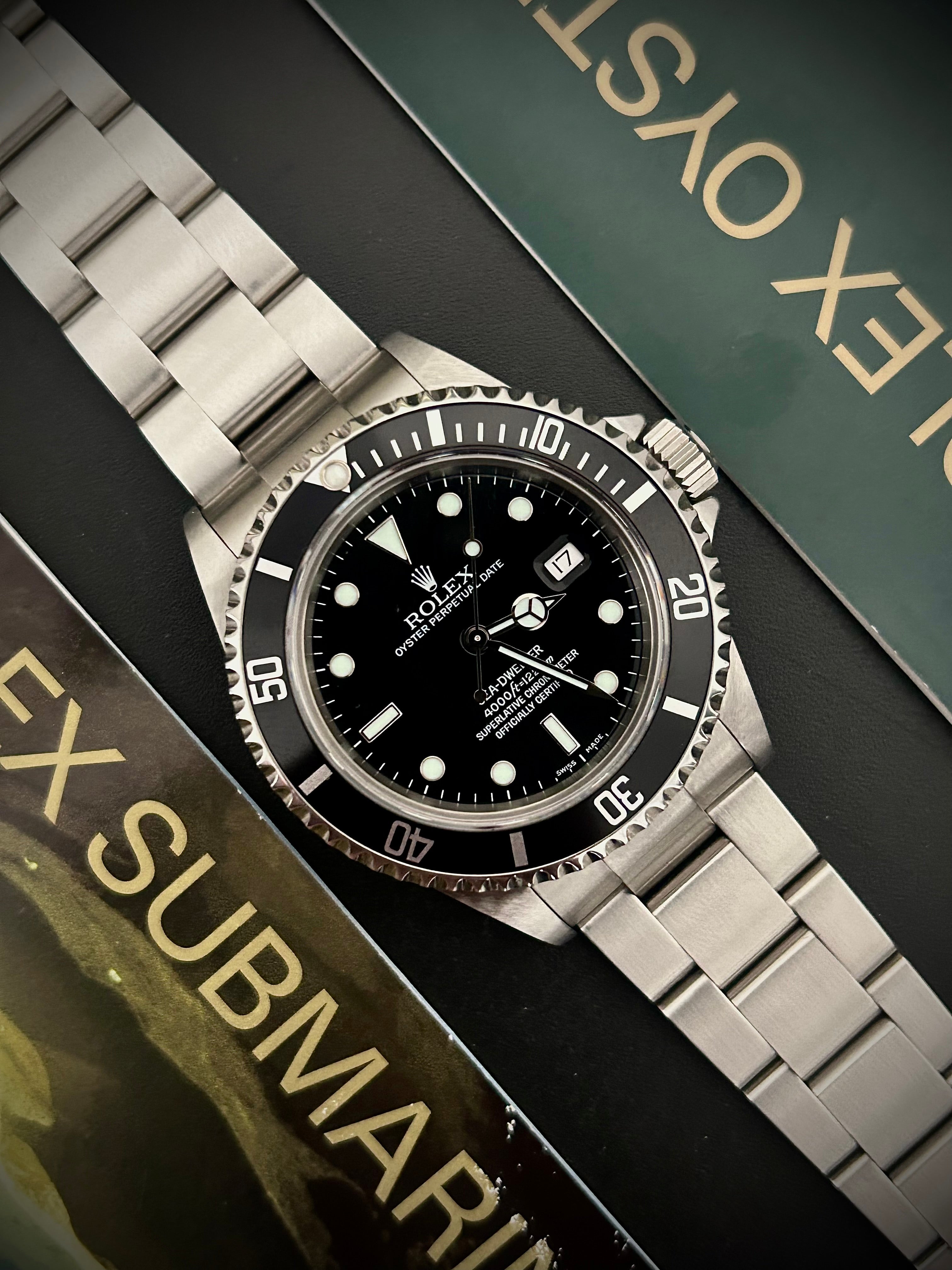 2004 ROLEX SEA-DWELLER 16600, COLLECTORS SET, INC GST