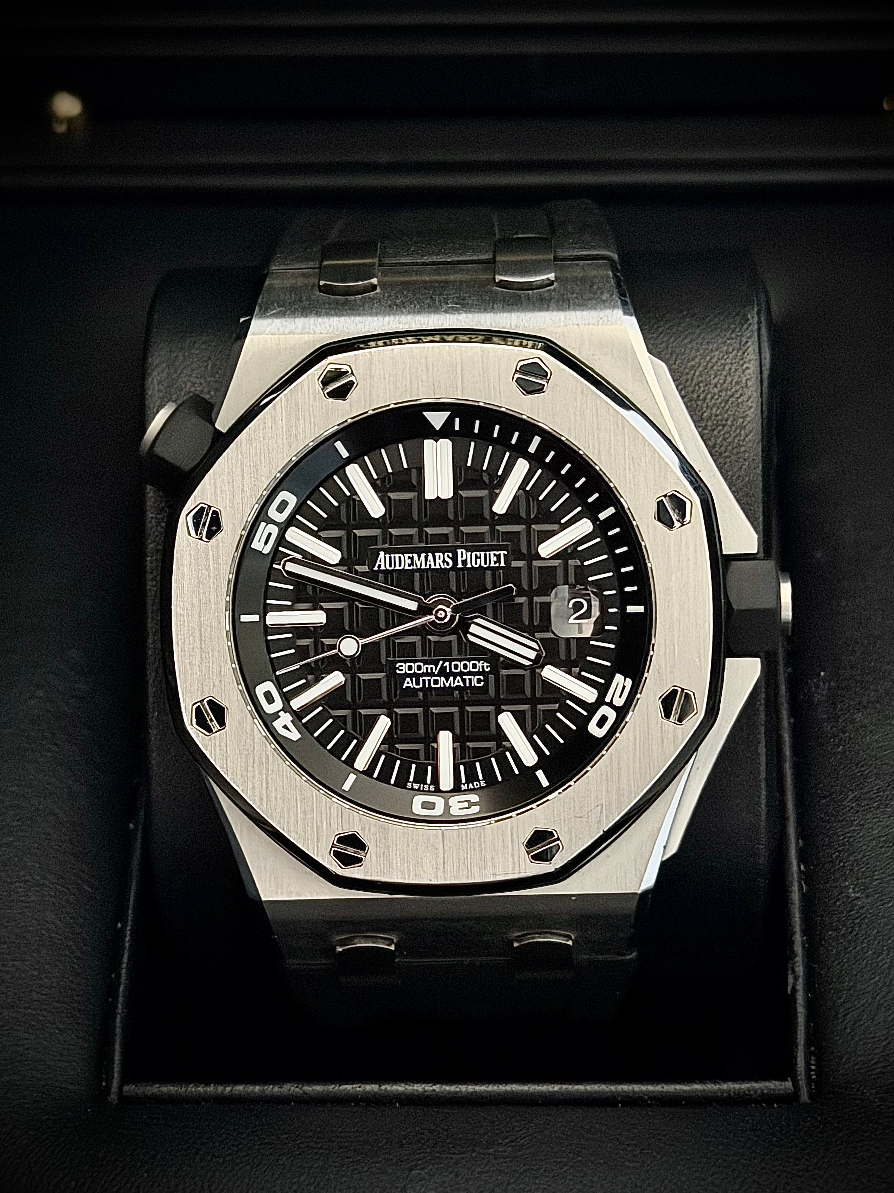 2021 AUDEMARS PIGUET ROYAL OAK OFFSHORE DIVER, FULL SET, INC GST