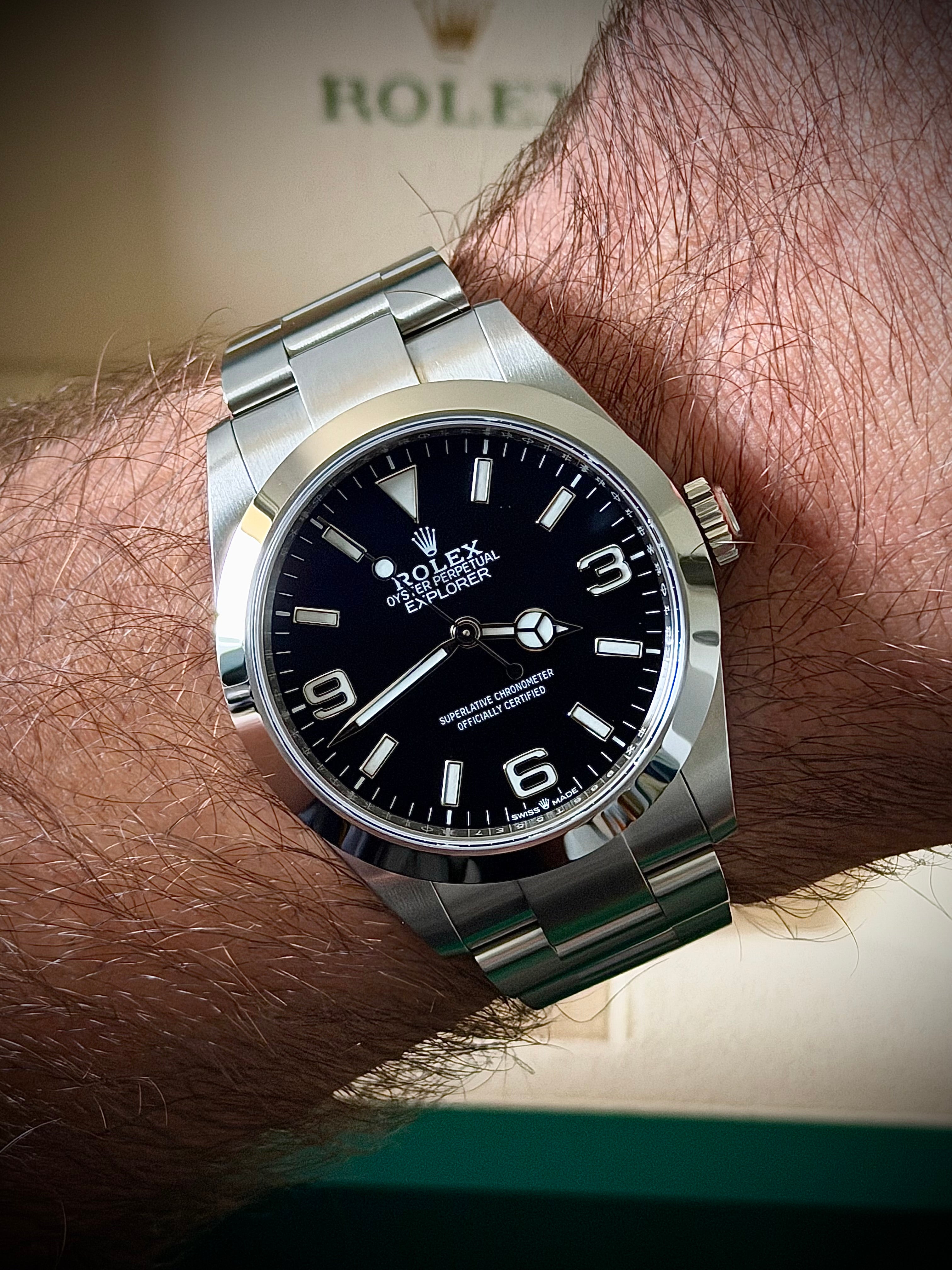 2023 ROLEX EXPLORER 40, 224270, FULL SET, MINT CONDITION, INC GST