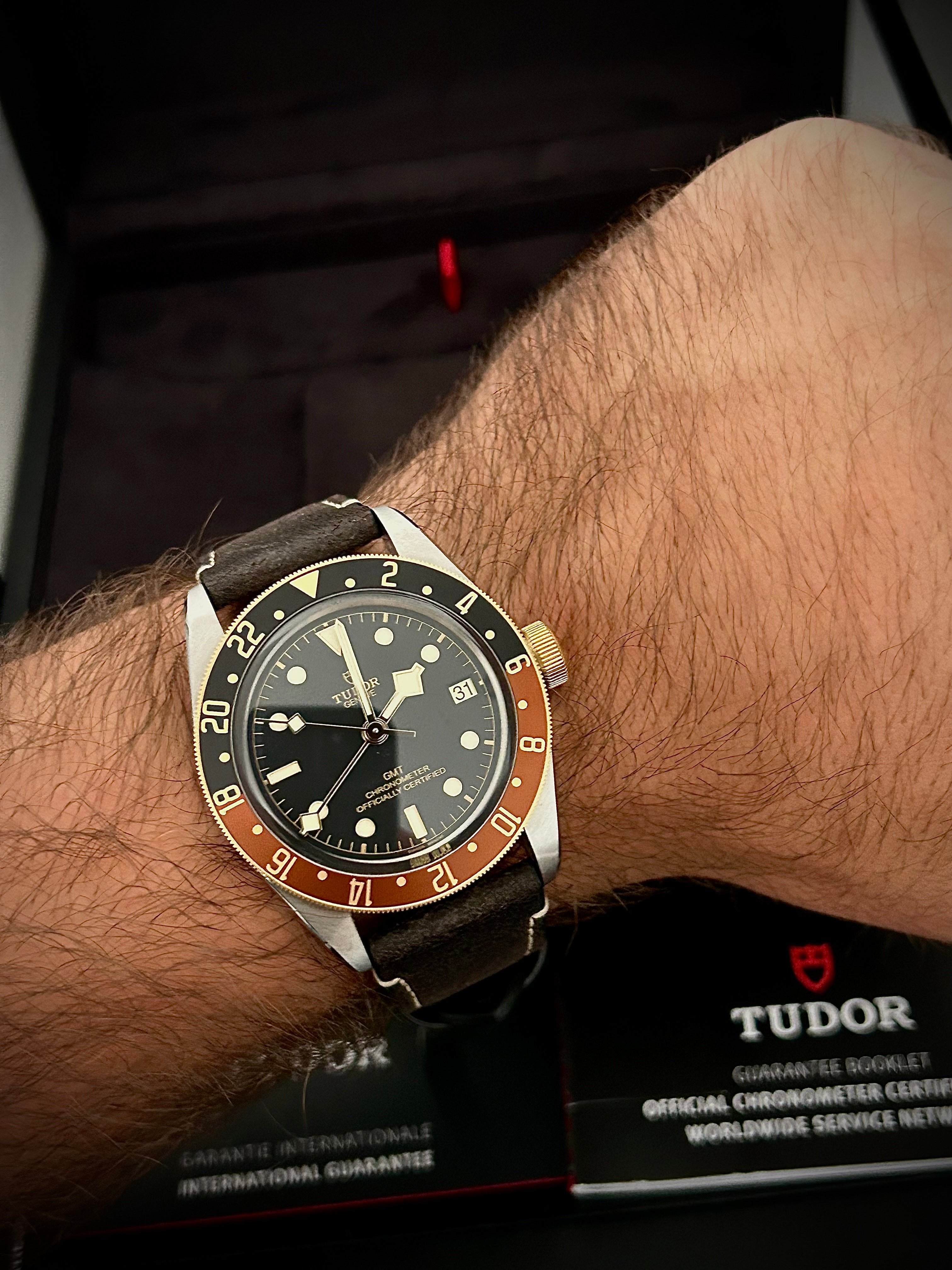 2023 TUDOR BLACK BAY GMT S&G, FULL SET, INC GST