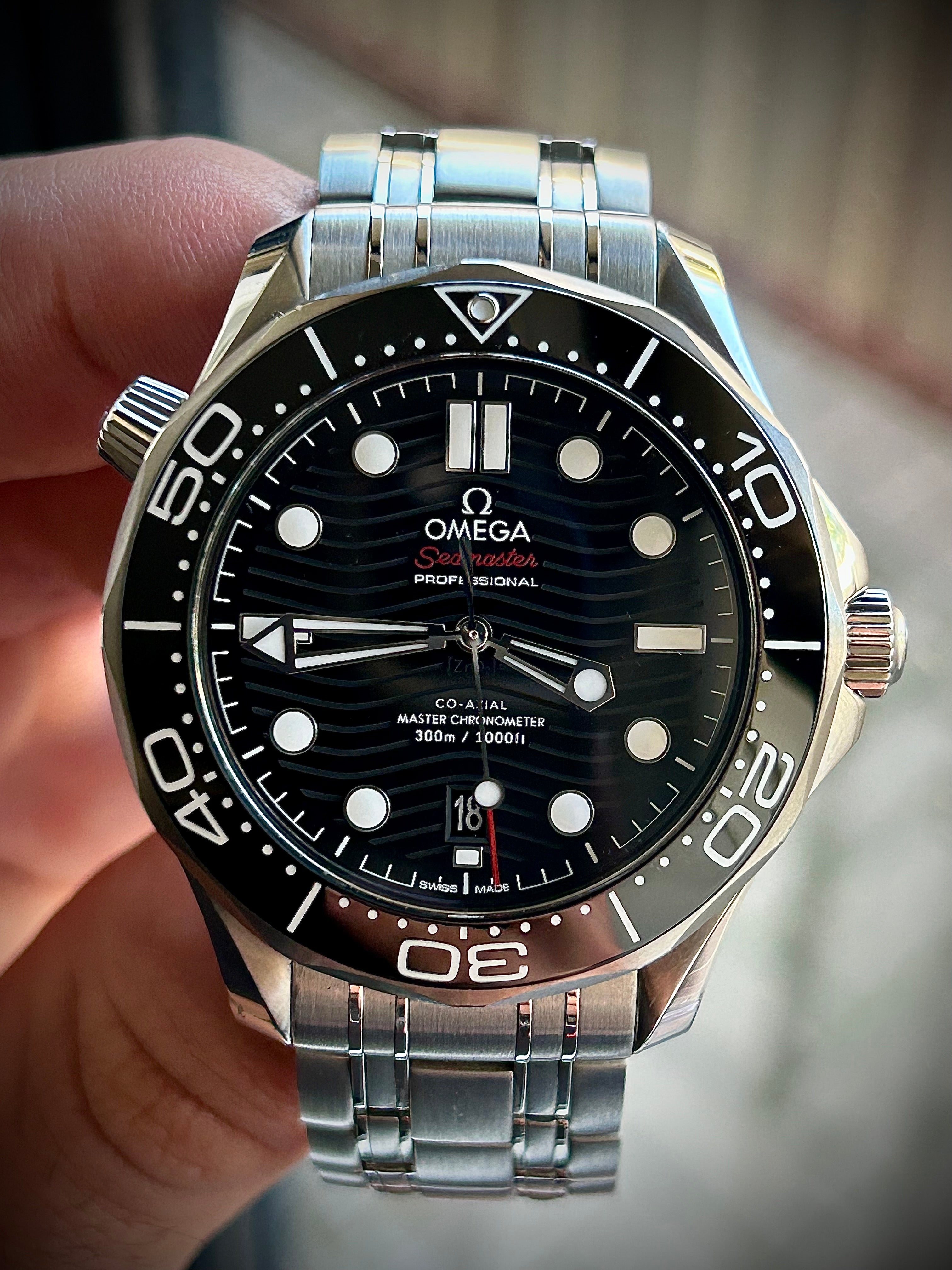 2021 OMEGA SEAMASTER 300, FULL SET, INC GST