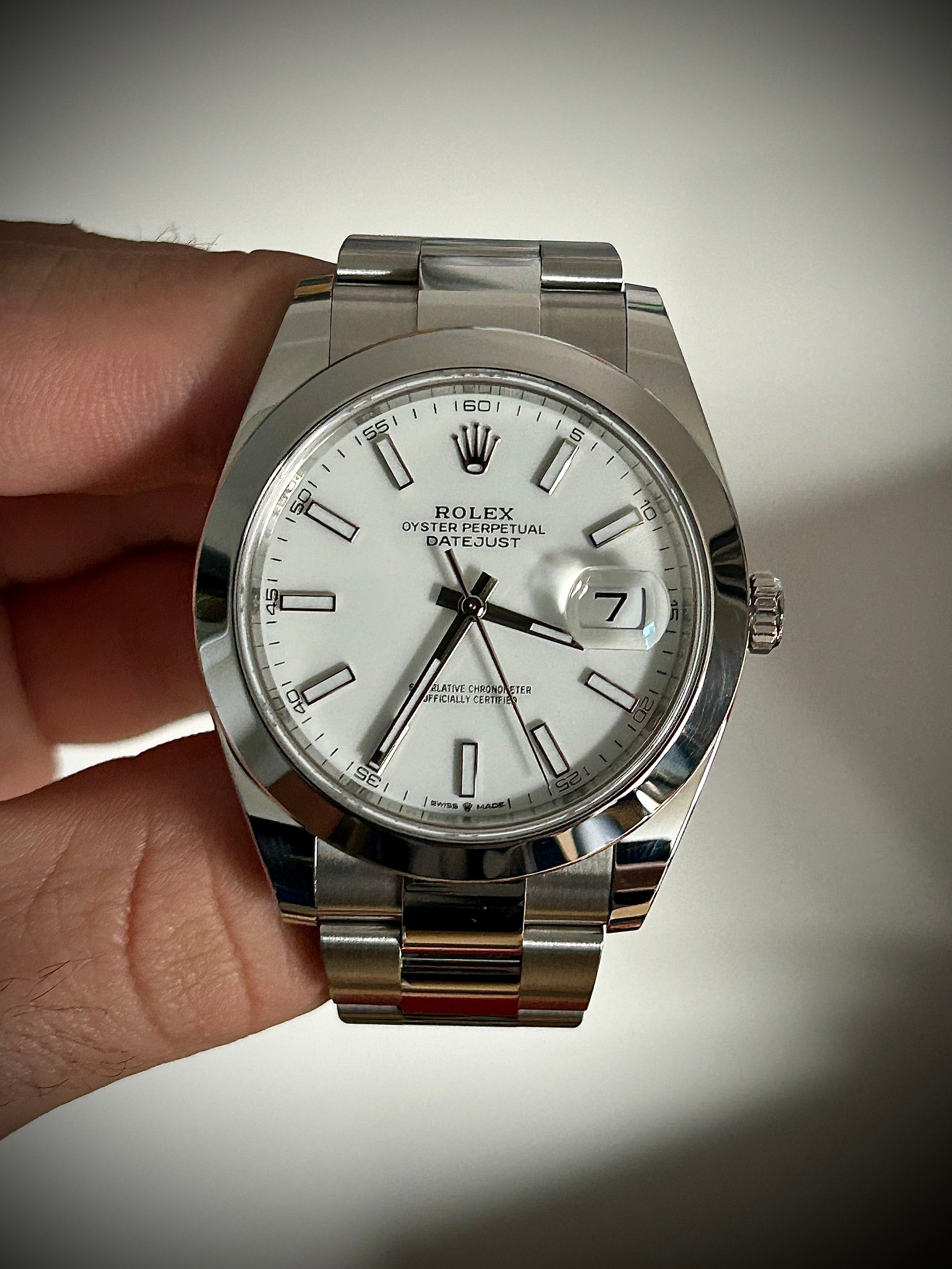 2021 ROLEX DATEJUST 41, 126300, FULL SET, INC GST