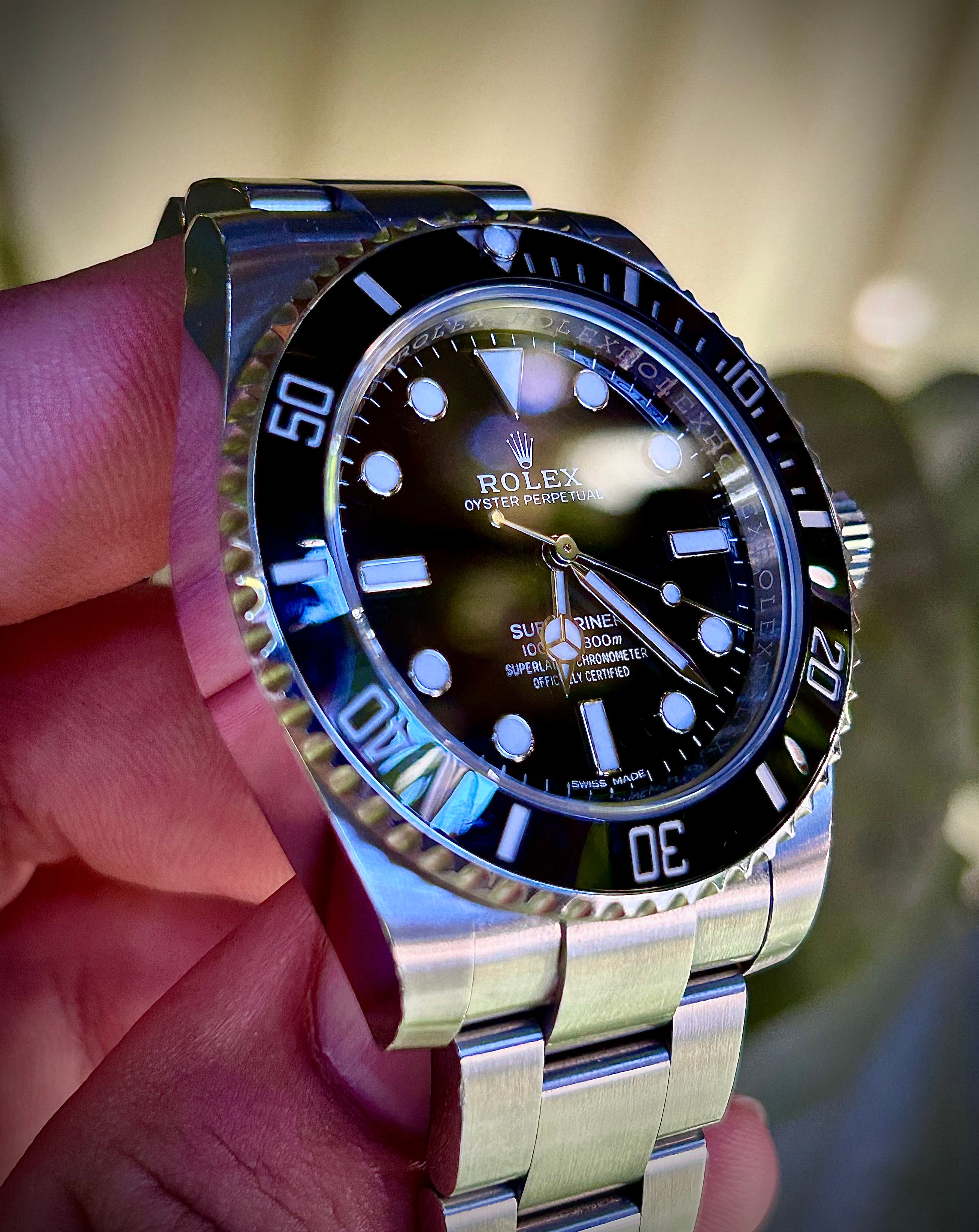 2020 ROLEX SUBMARINER NO DATE 114060, FULL SET, INC GST