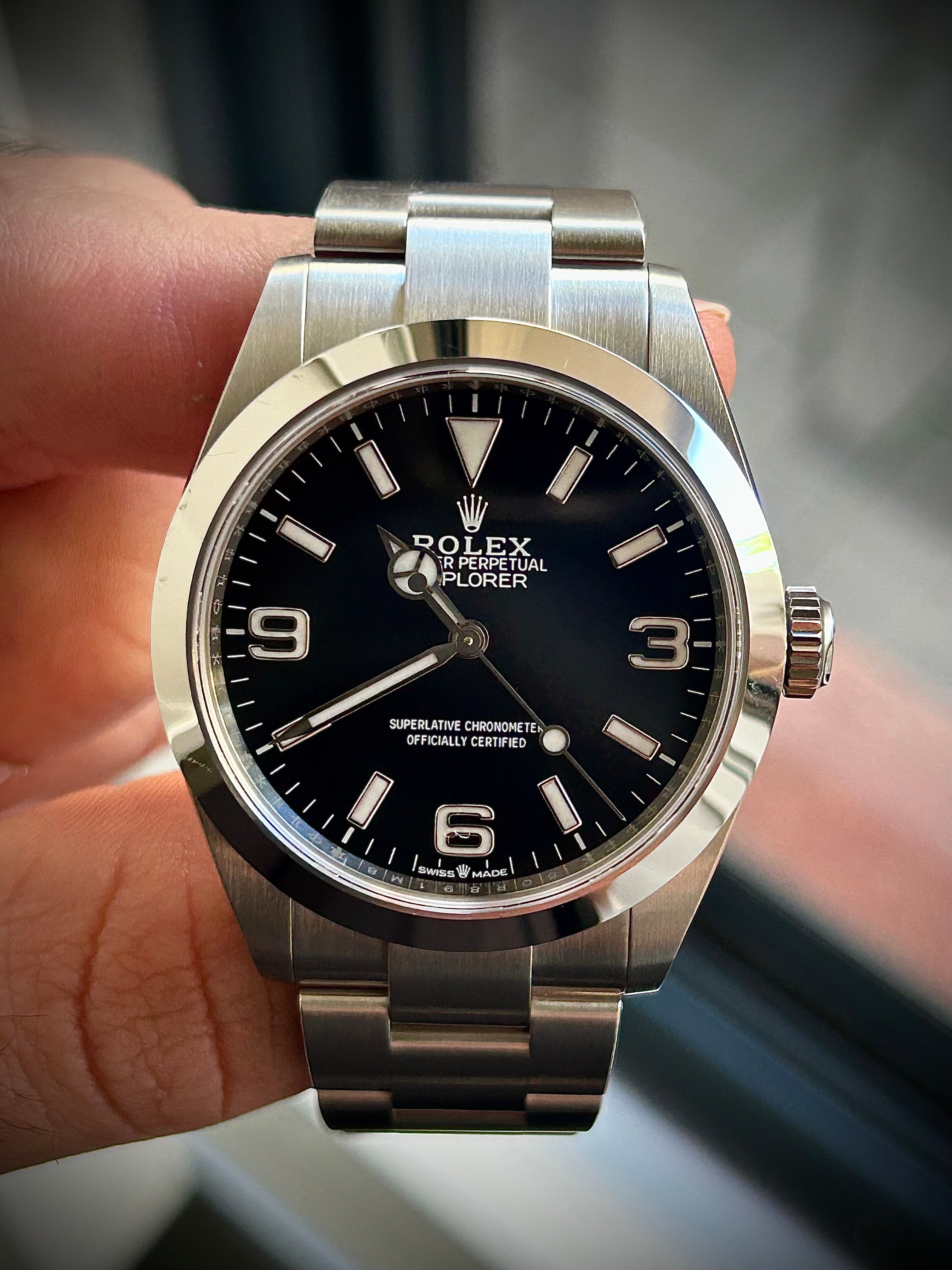 2024 ROLEX EXPLORER, 224270, FULL SET, INC GST