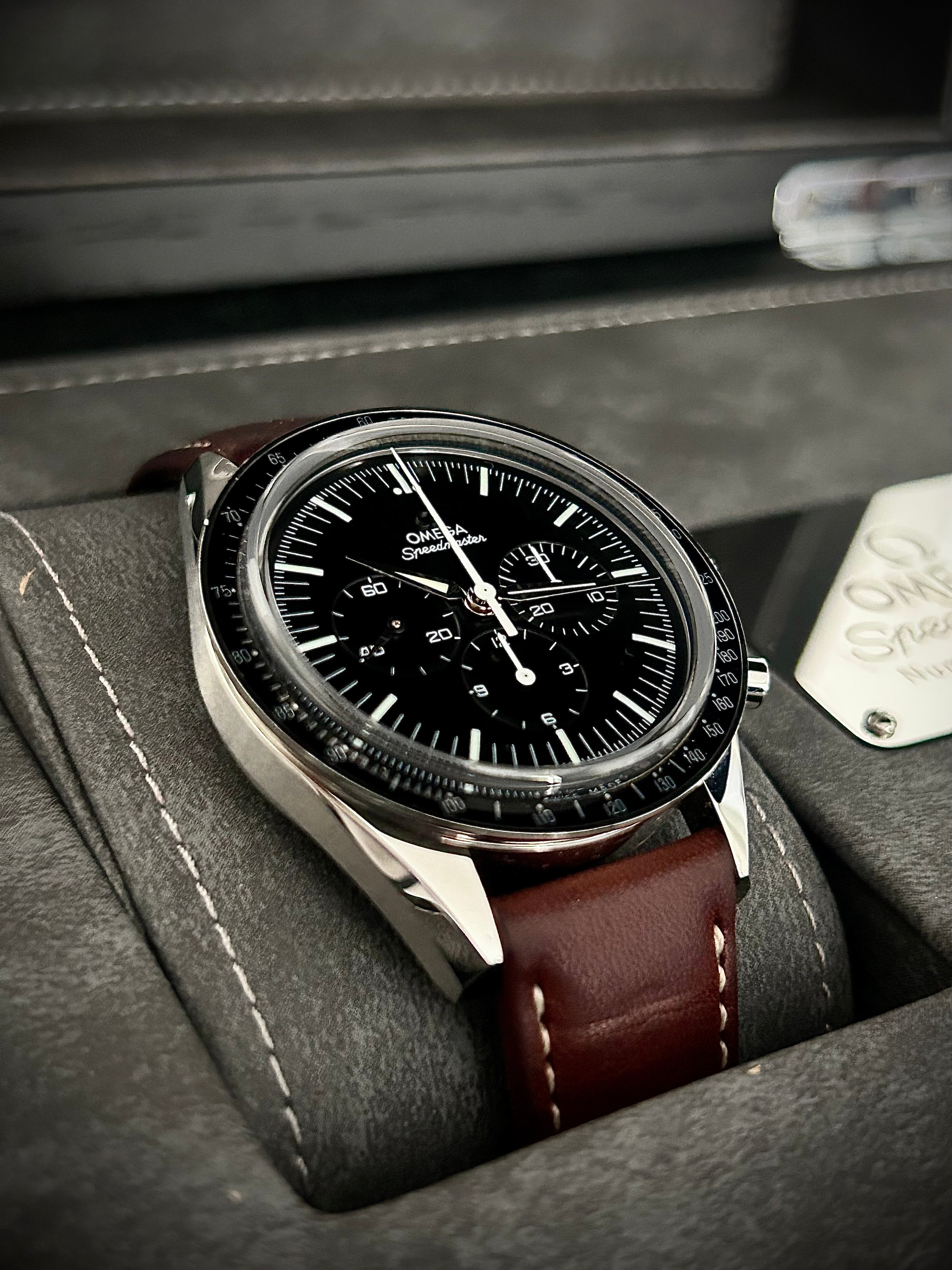 OMEGA SPEEDMASTER FOIS, WATCH AND BOX, INC GST