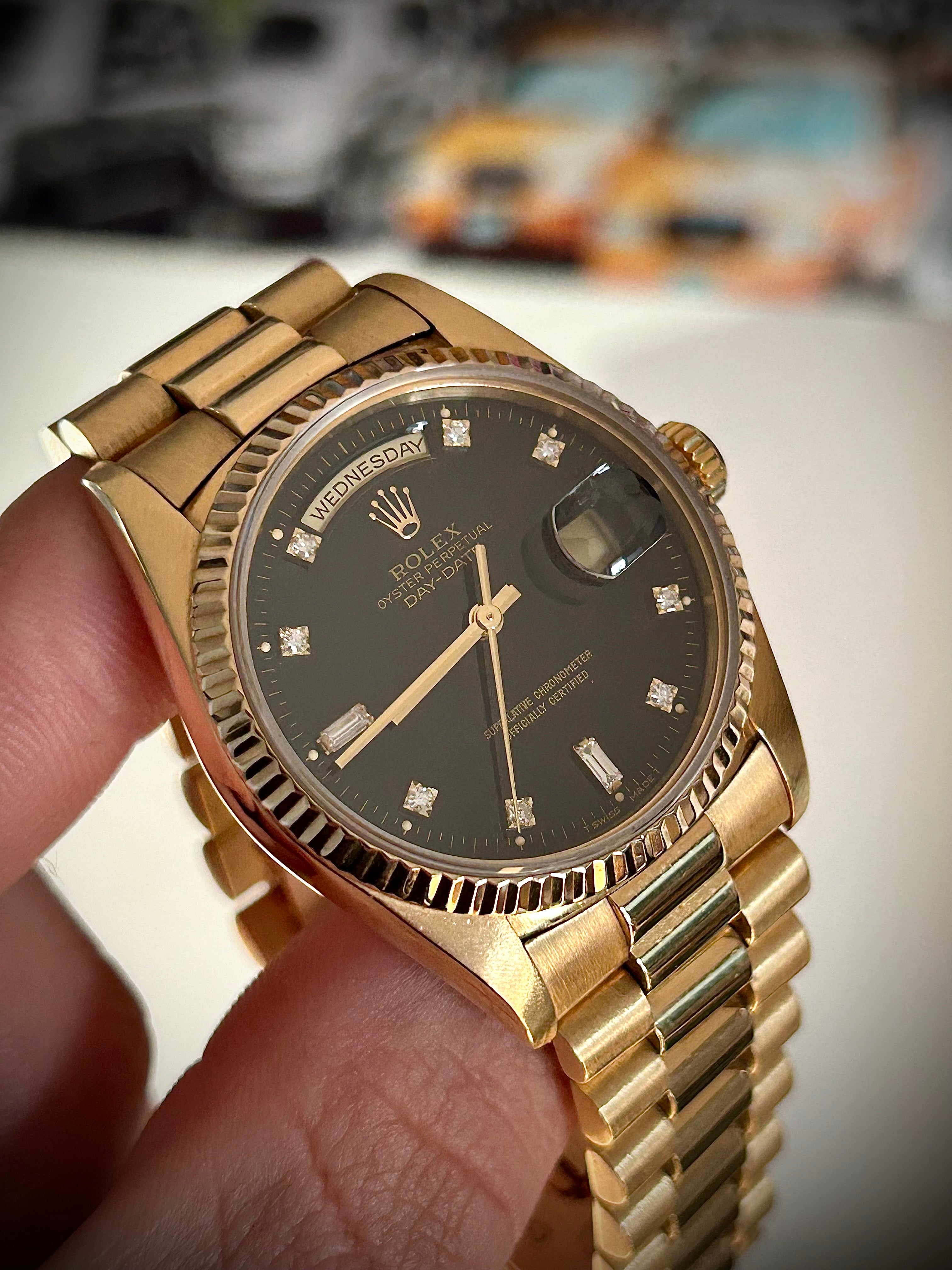 1990 ROLEX DAY DATE PRESIDENT, 18238, WATCH ONLY, INC GST
