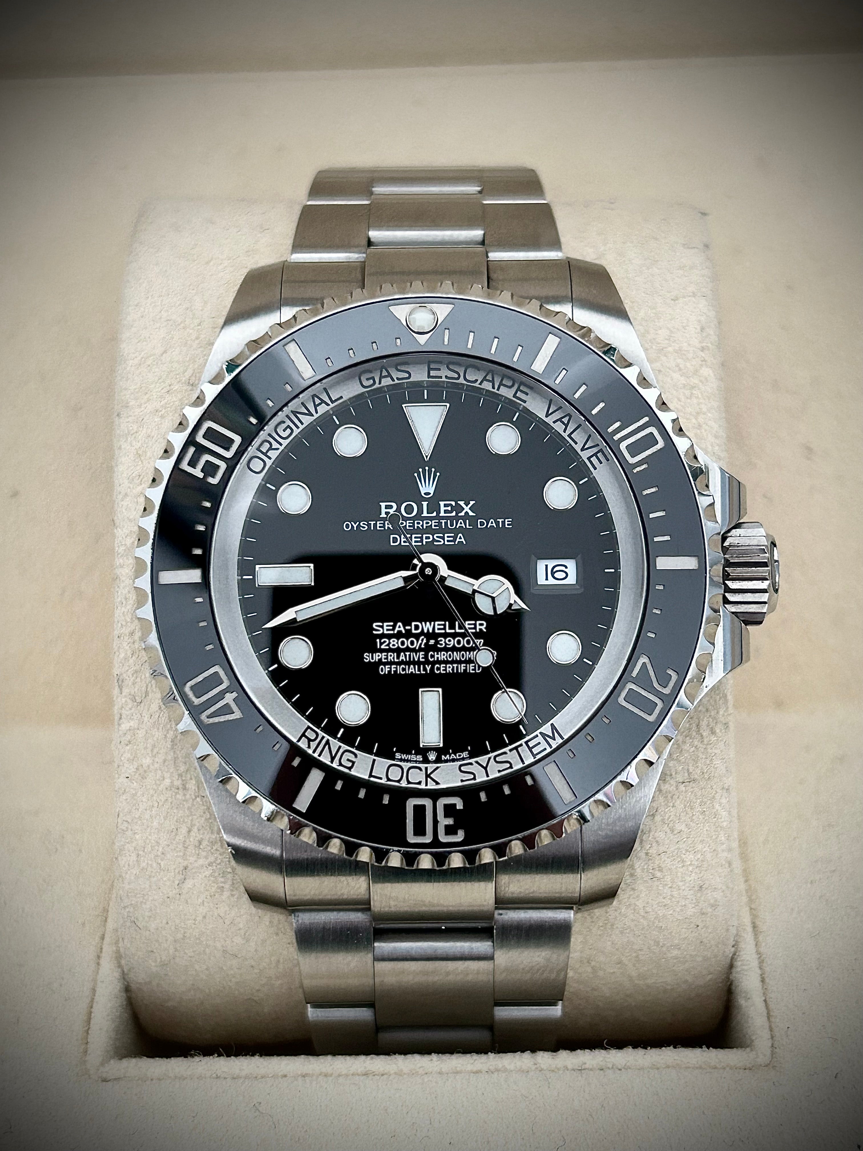 2020 ROLEX DEEPSEA SEA-DWELLER 44MM, 126660, FULL SET, INC GST