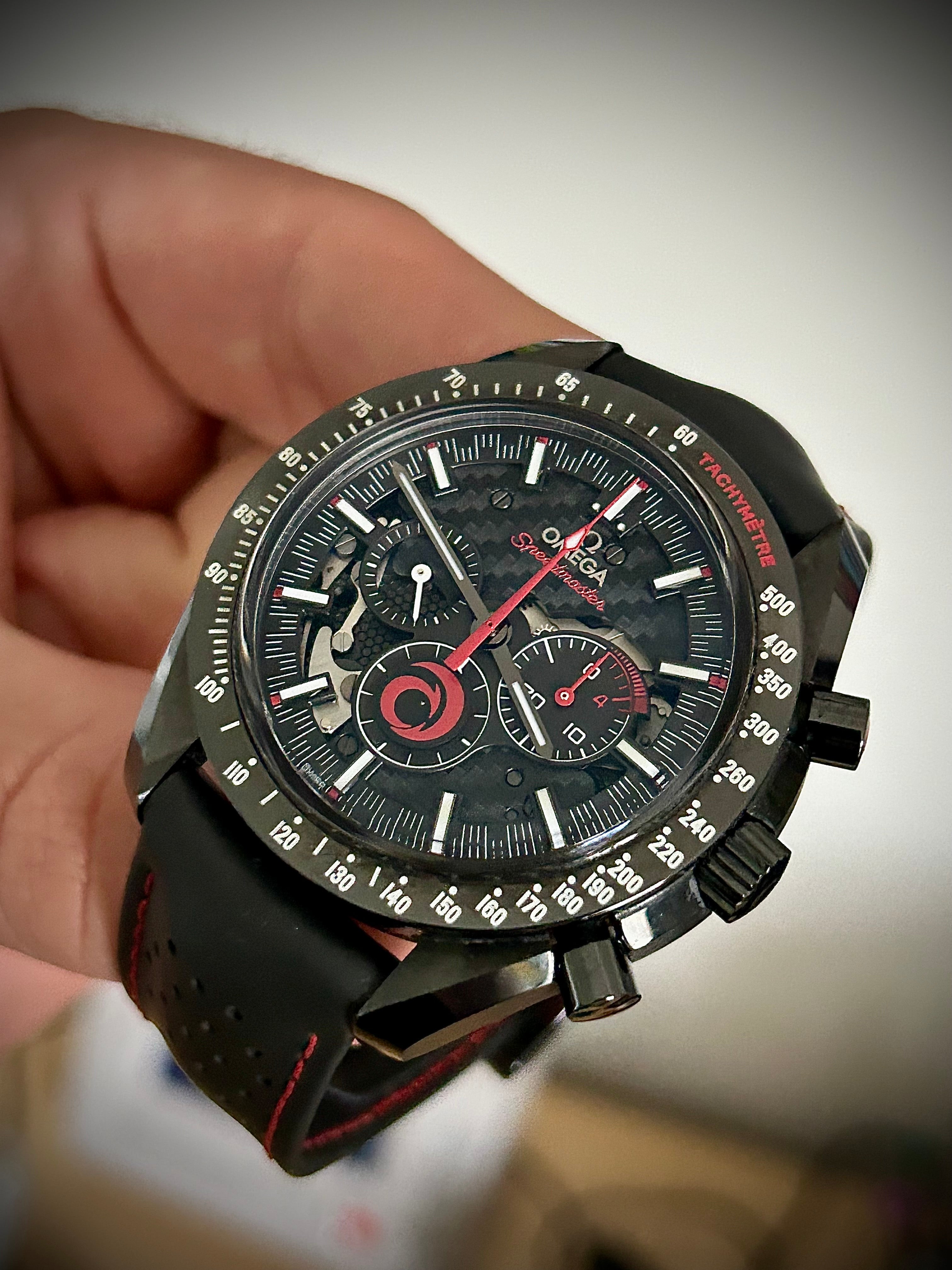 2021 OMEGA SPEEDMASTER DARK SIDE OF THE MOON, TEAM ALINGHI, FULL SET, INC GST