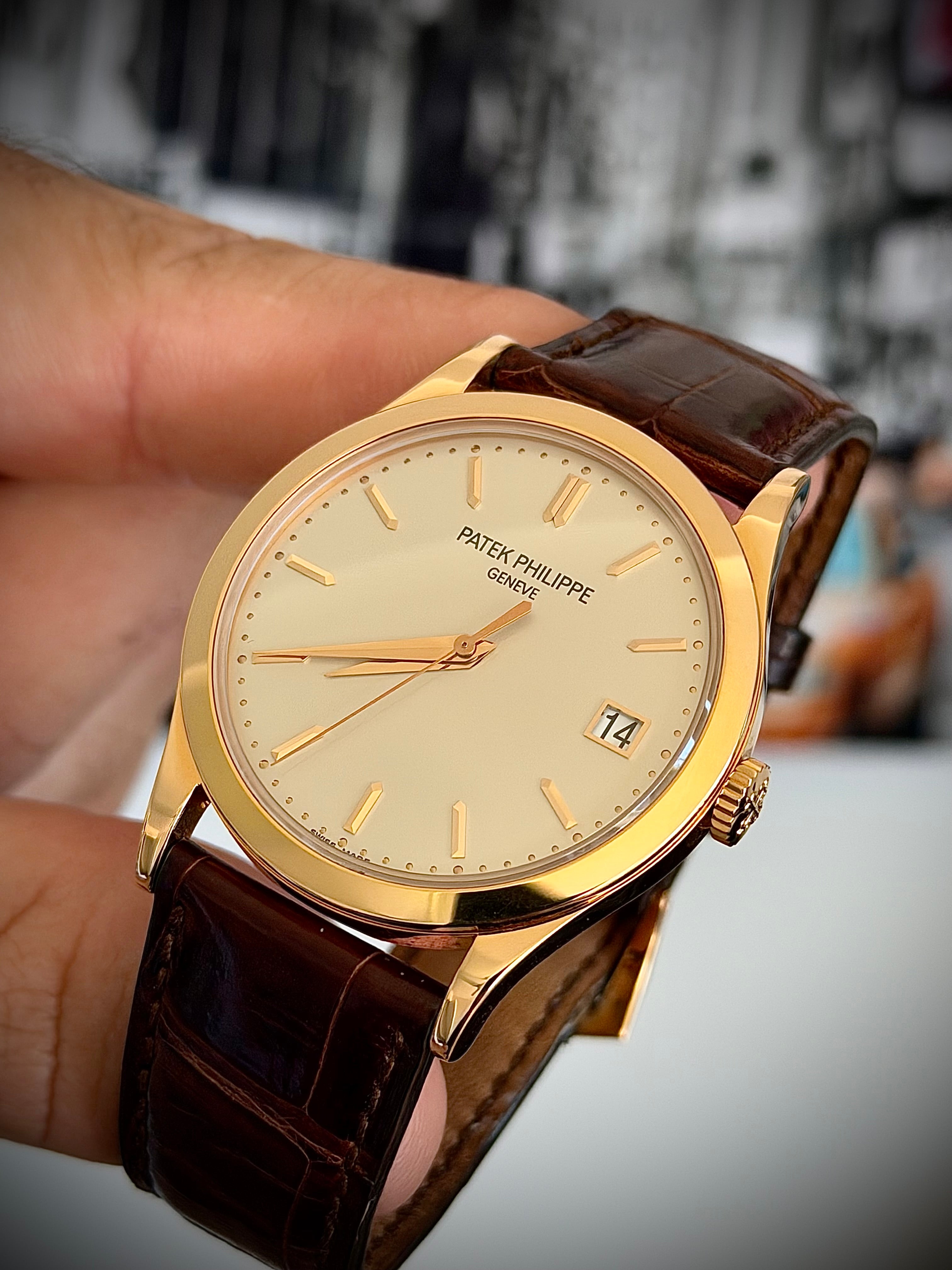 2008 PATEK PHILIPPE CALATRAVA, 5296R-010, FULL SET, INC GST