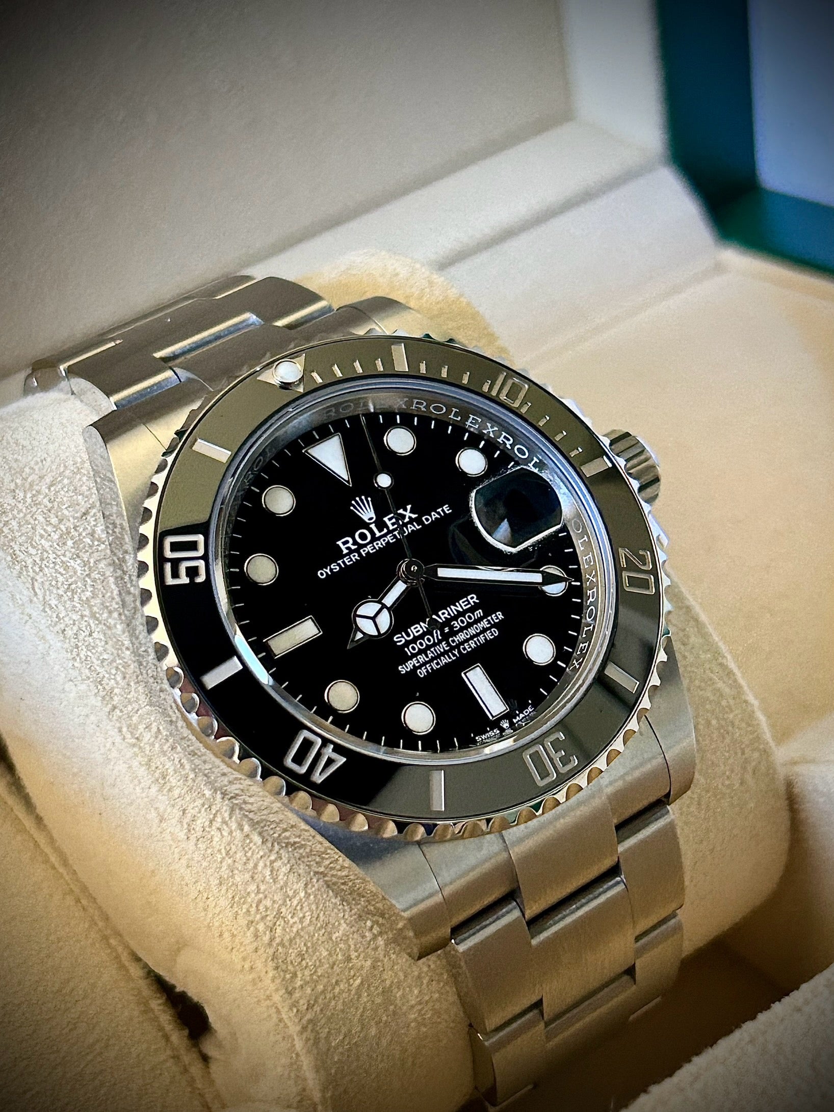 2024 ROLEX SUBMARINER DATE, 126610LN, FULL SET, INC GST