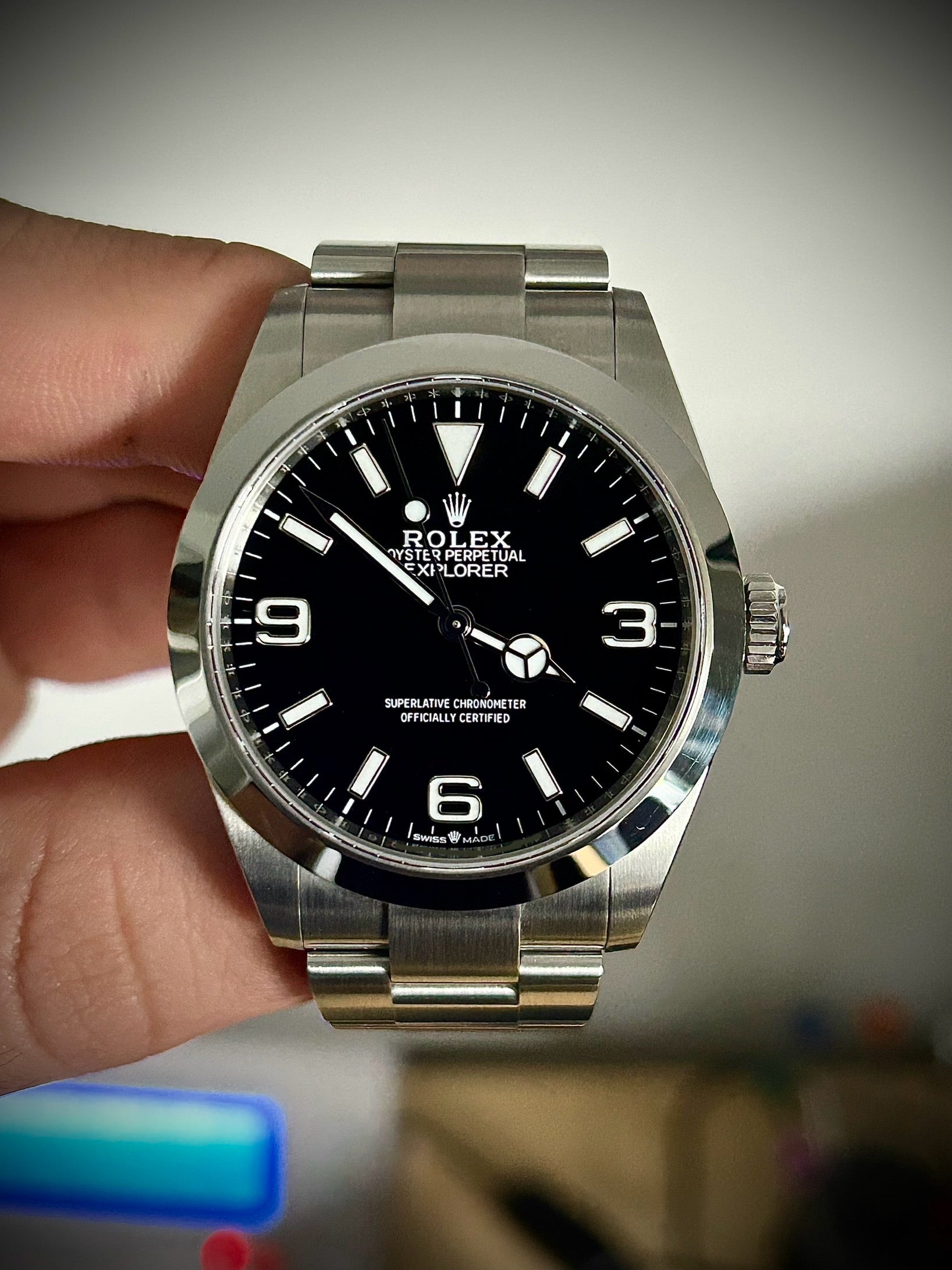 2024 ROLEX EXPLORER 40, 224270, FULL SET, INC GST
