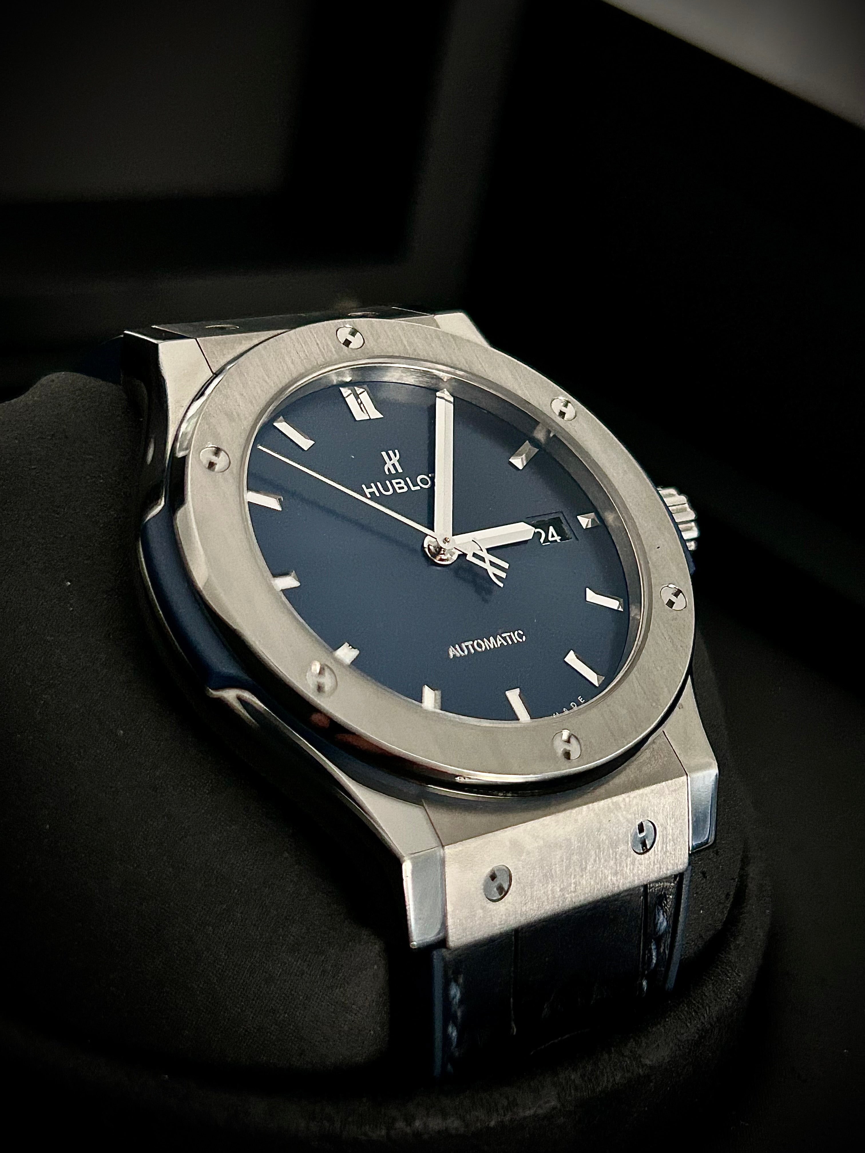 2021 HUBLOT CLASSIC FUSION 42MM, FULL SET, INC GST