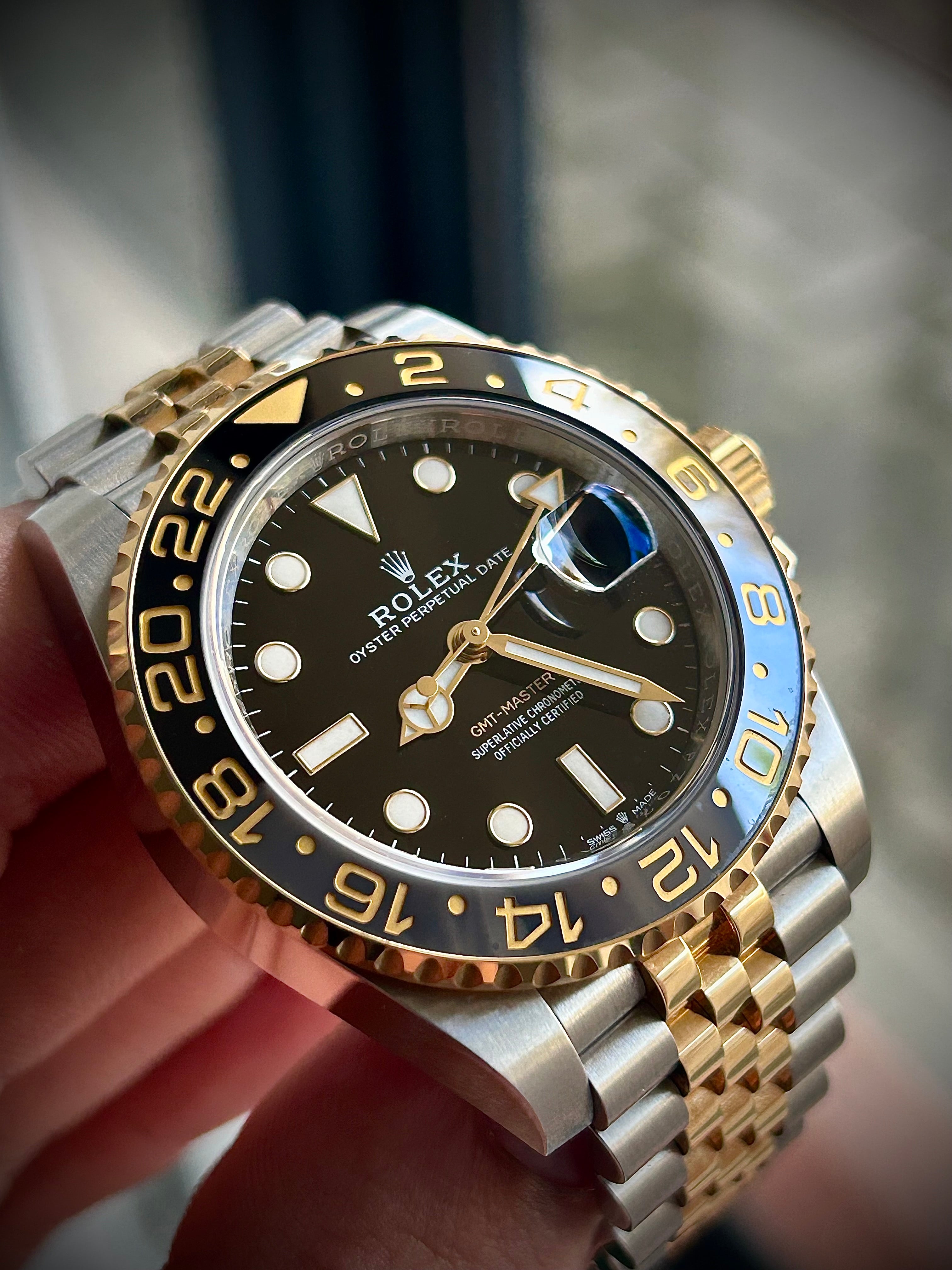 2023 ROLEX GMT MASTER II, ZOMBIE, 126713GRNR, FULL SET, INC GST