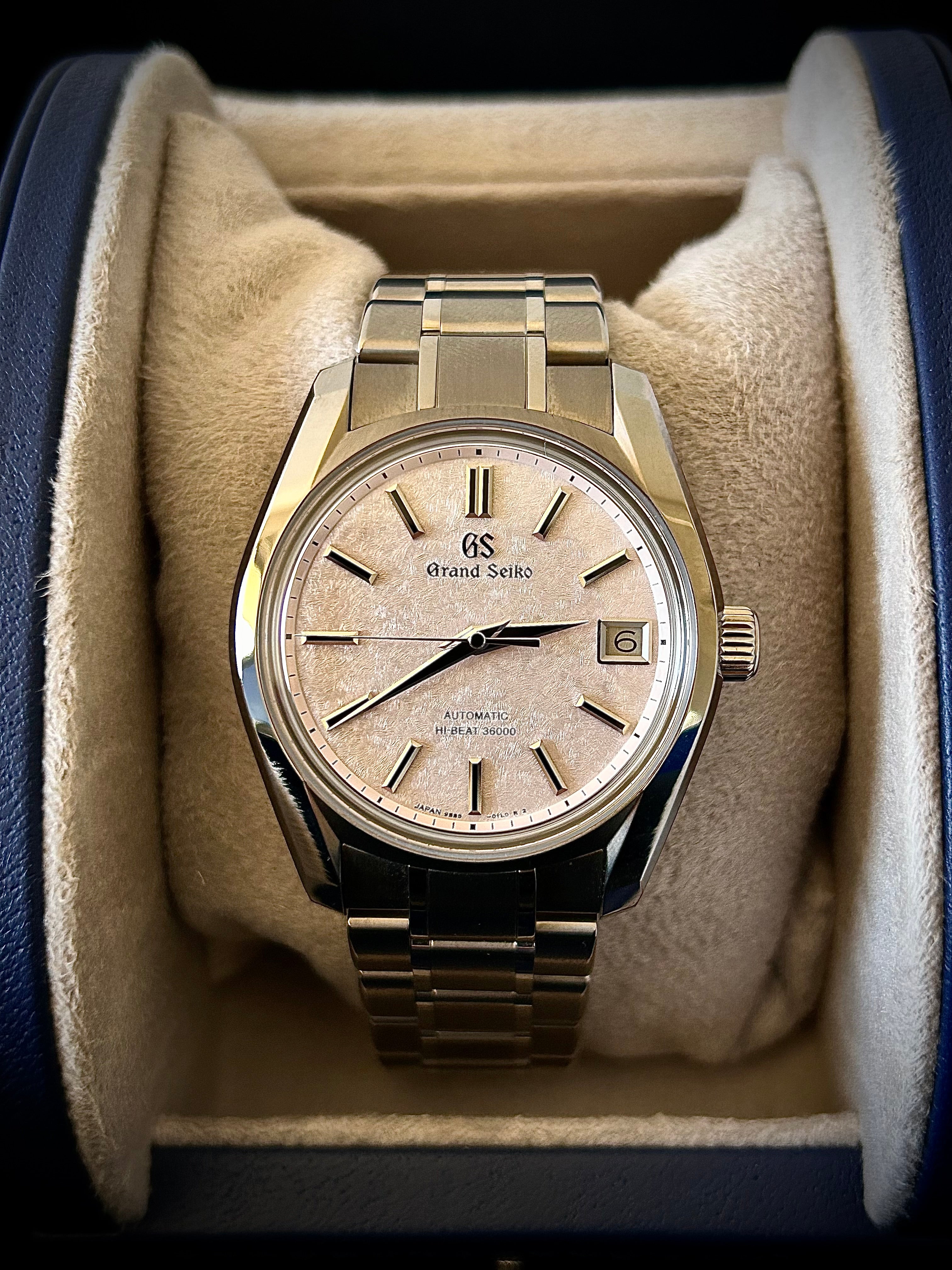 2025 GRAND SEIKO HERITAGE, SAKURA KAKUSHI, SBGH341, FULL SET, INC GST