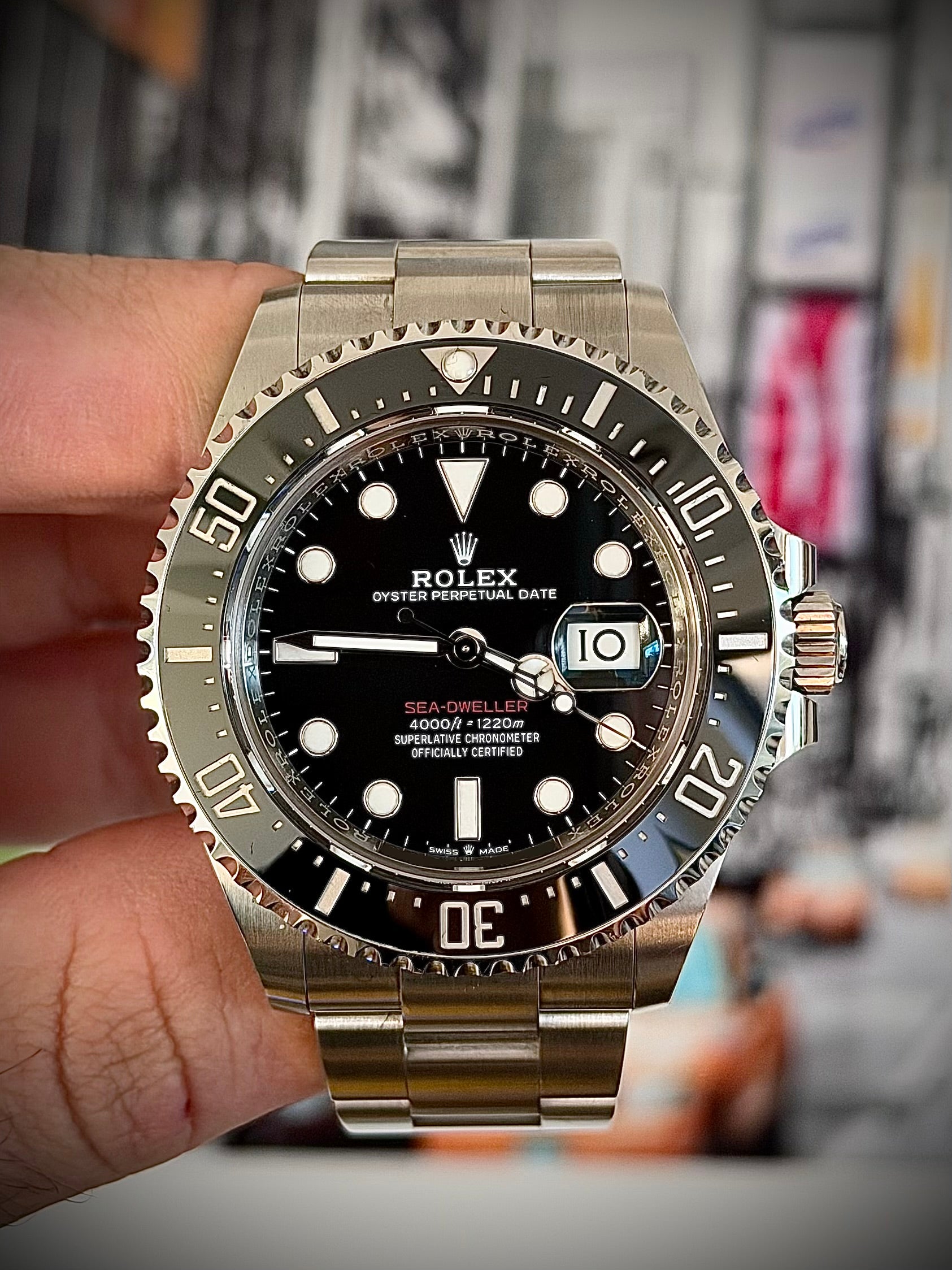 2025 ROLEX SEA DWELLER, SD43, 126600, FULL SET, INC GST