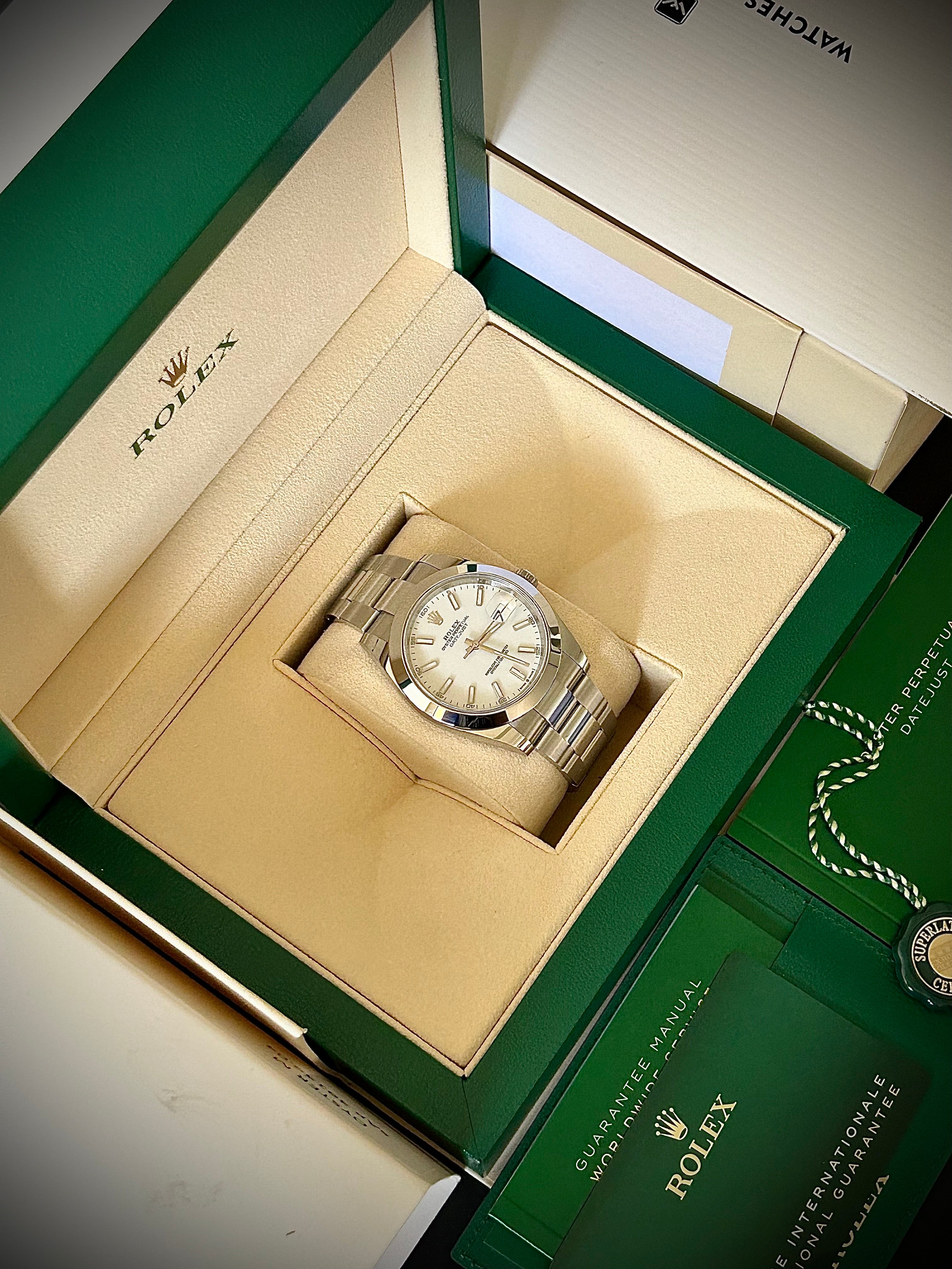 2021 ROLEX DATEJUST 41, 126300, FULL SET, INC GST