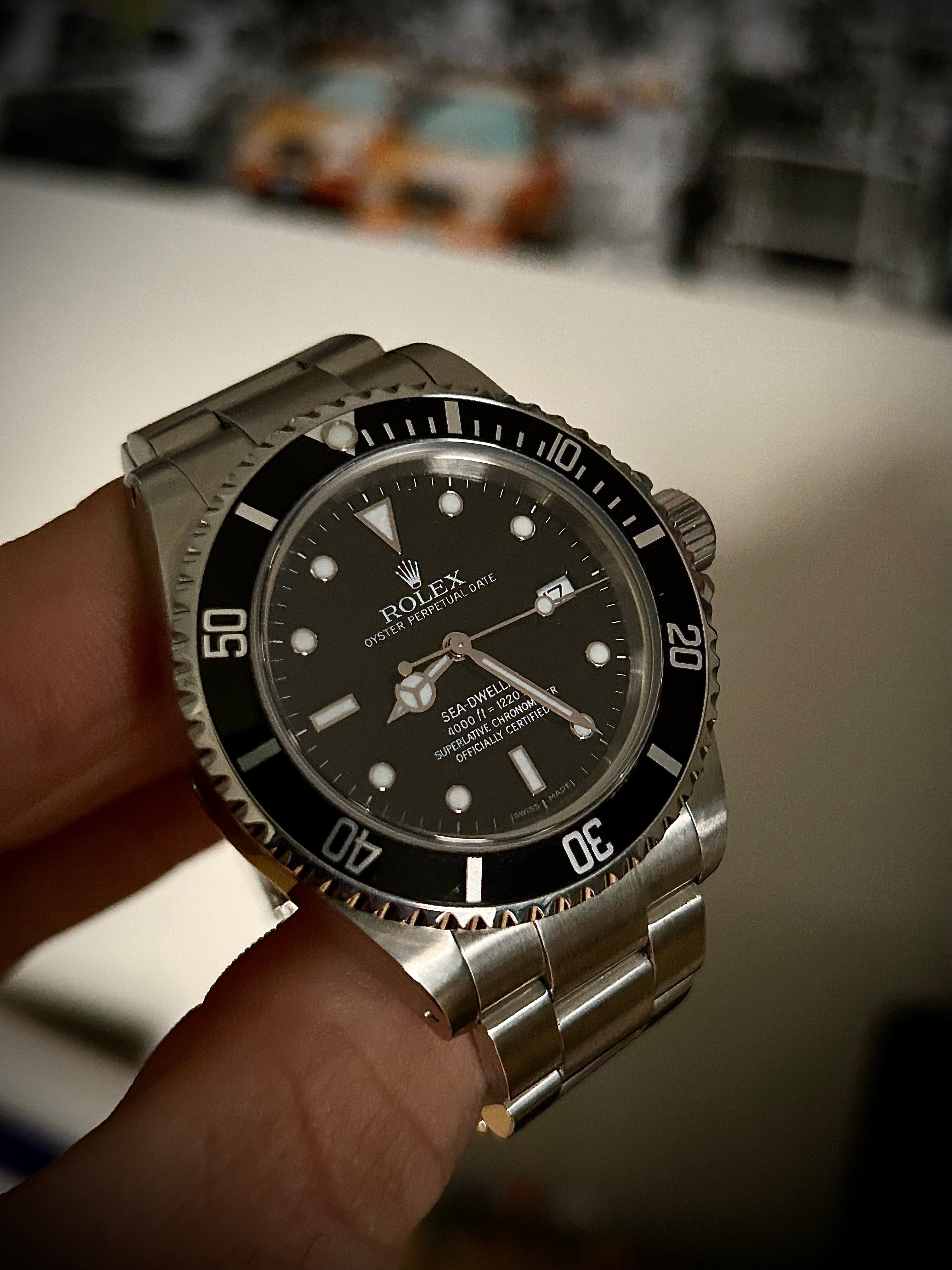 2000 ROLEX SEA-DWELLER 16600, FULL SET, INC GST