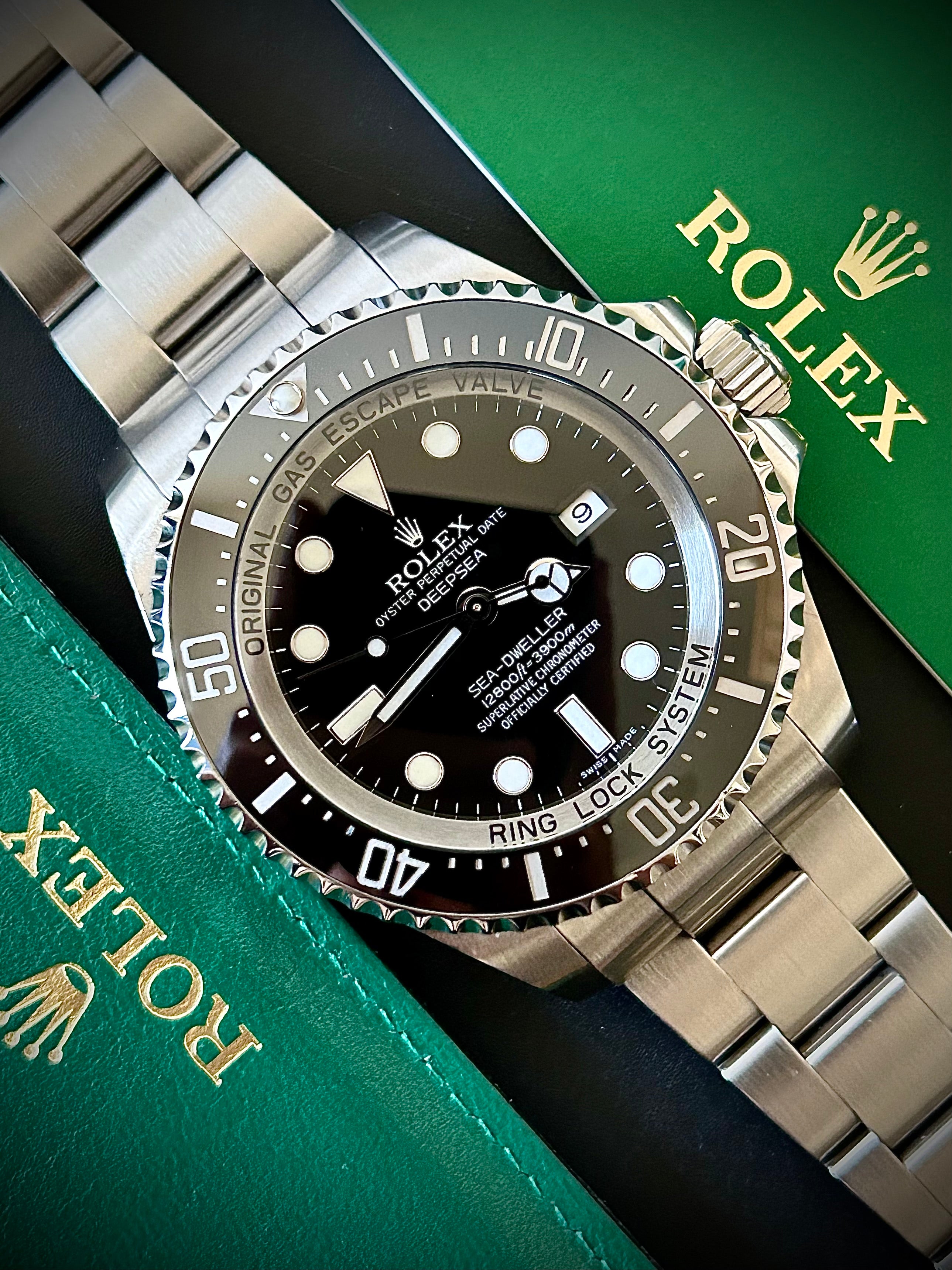 2008 ROLEX DEEPSEA SEA-DWELLER 44MM, SERVICED, 116660, BOX AND PAPERS, INC GST