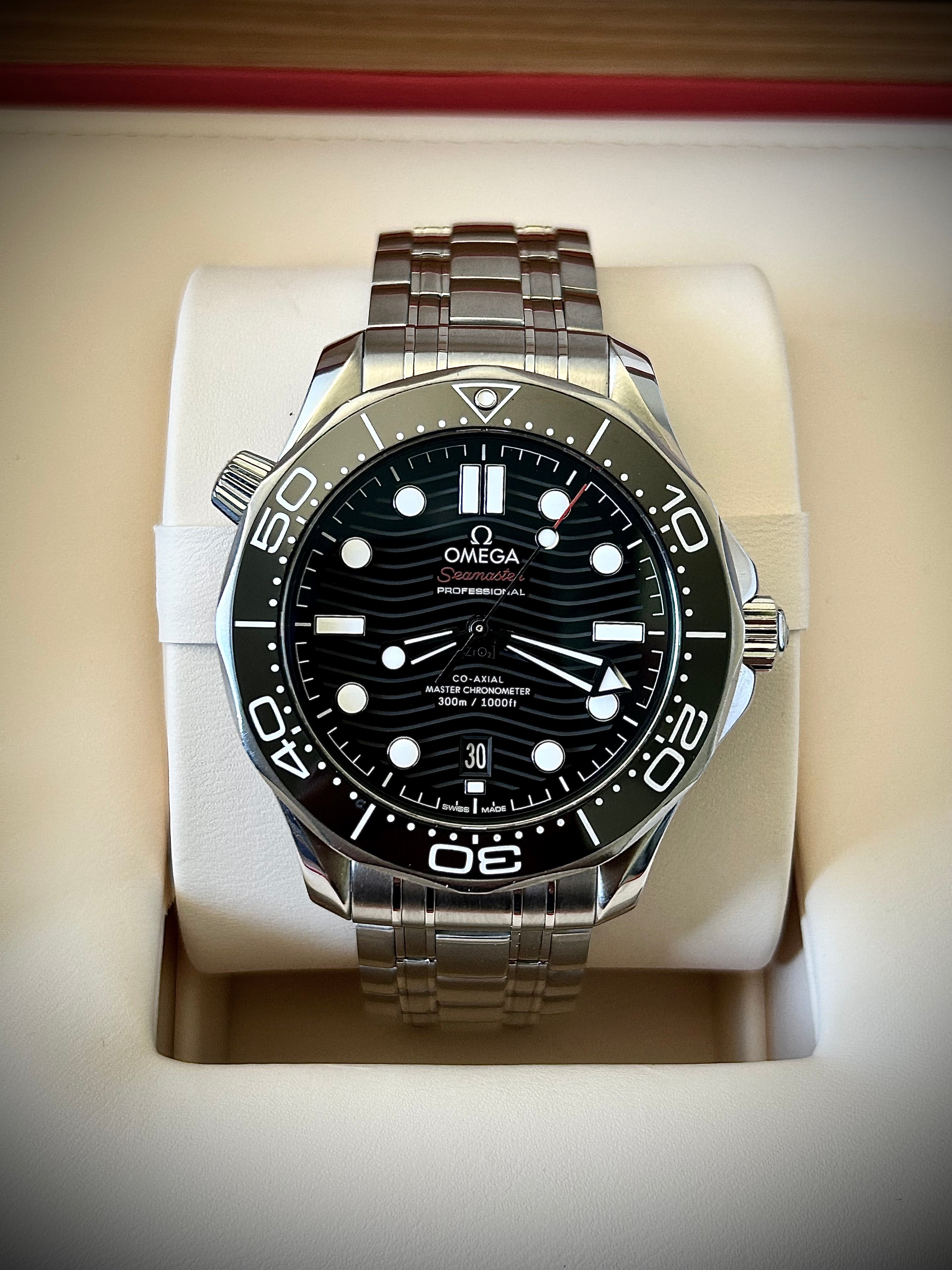 2020 OMEGA SEAMASTER 300, FULL SET, INC GST