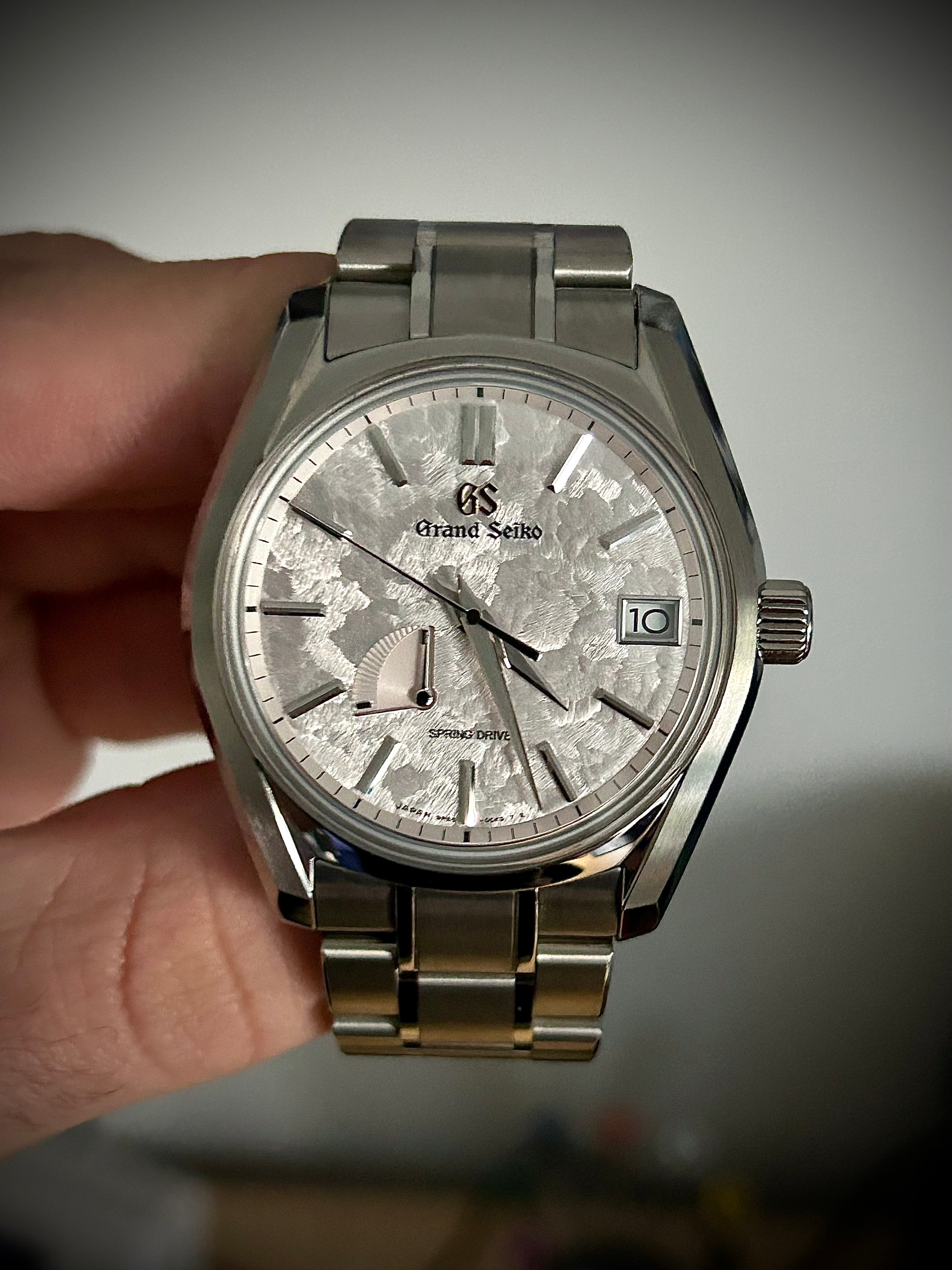 2024 GRAND SEIKO HERITAGE SPRING DRIVE, SHUNBUN, SBGA413, FULL SET, INC GST
