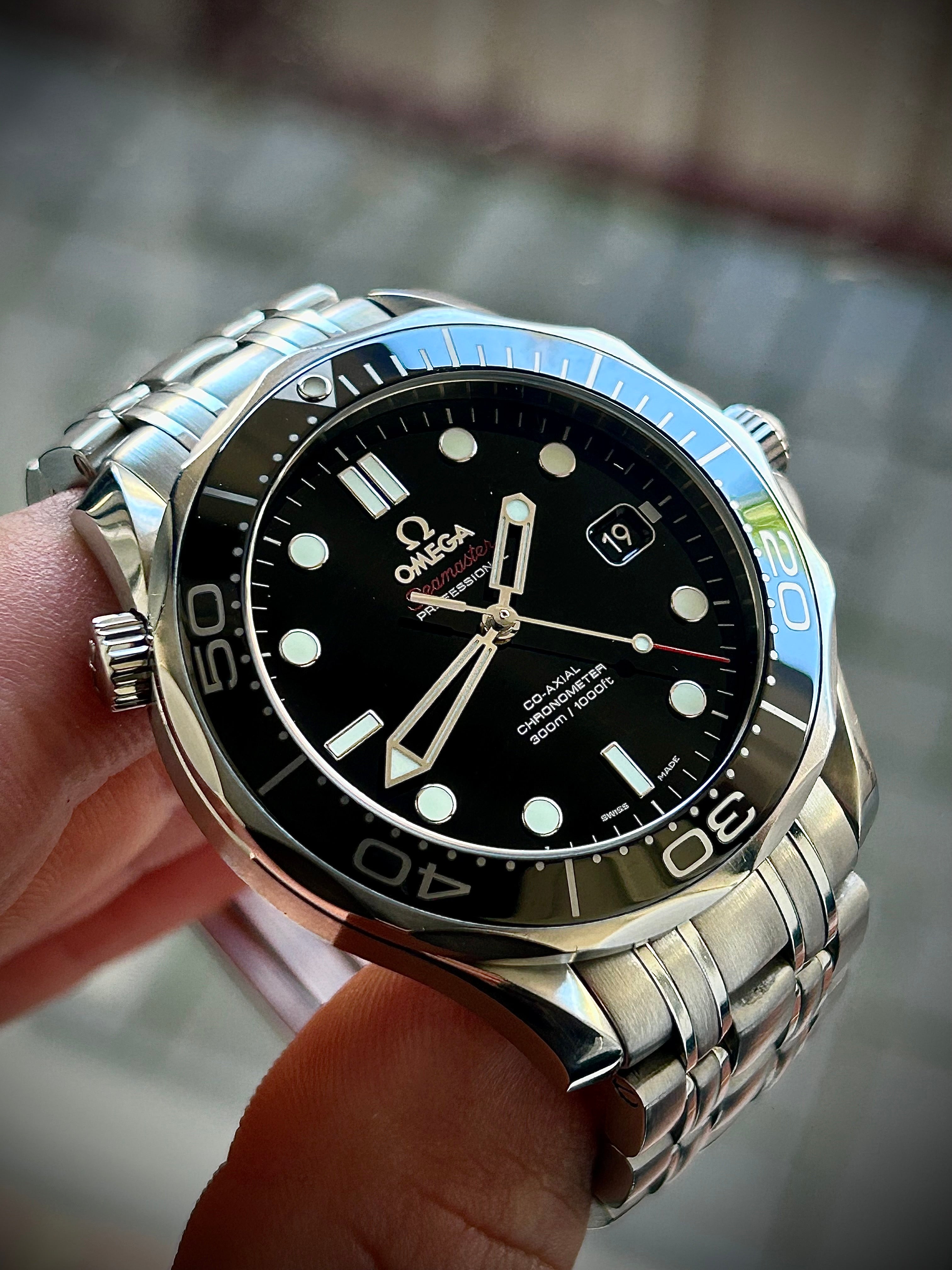 2019 OMEGA SEAMASTER 300, FULL SET, INC GST