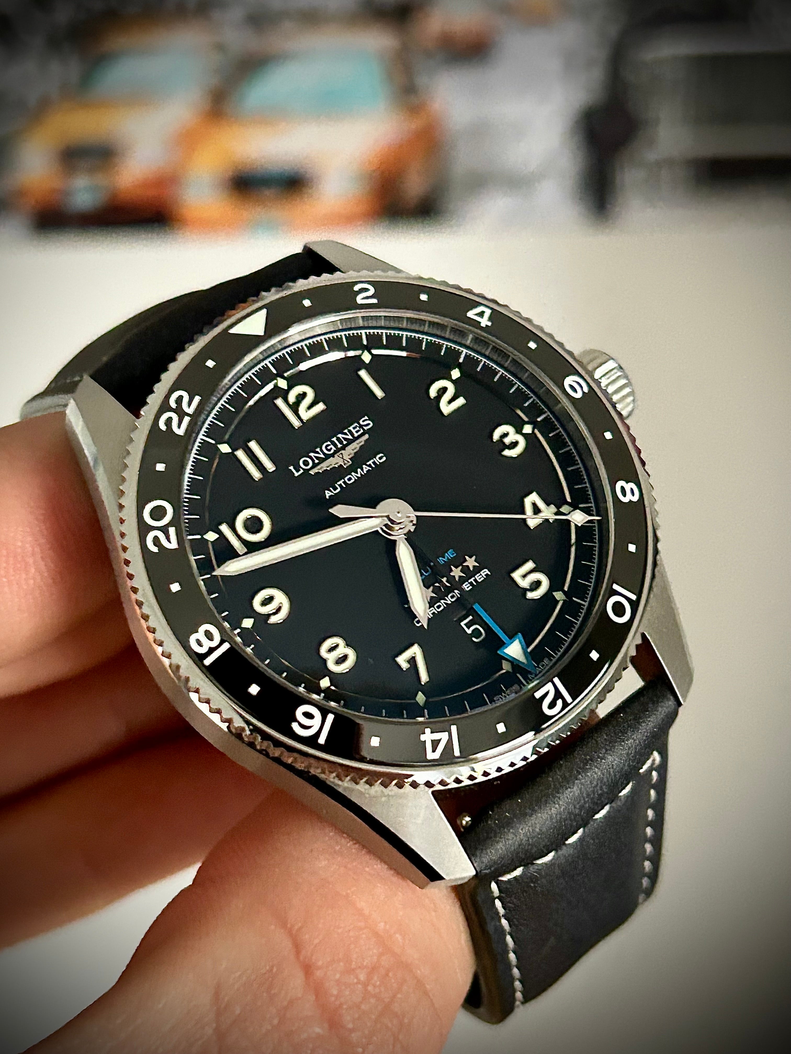 2023 LONGINES SPIRIT ZULU TIME 42MM, L3.812.4.53.2, FULL SET, INC GST