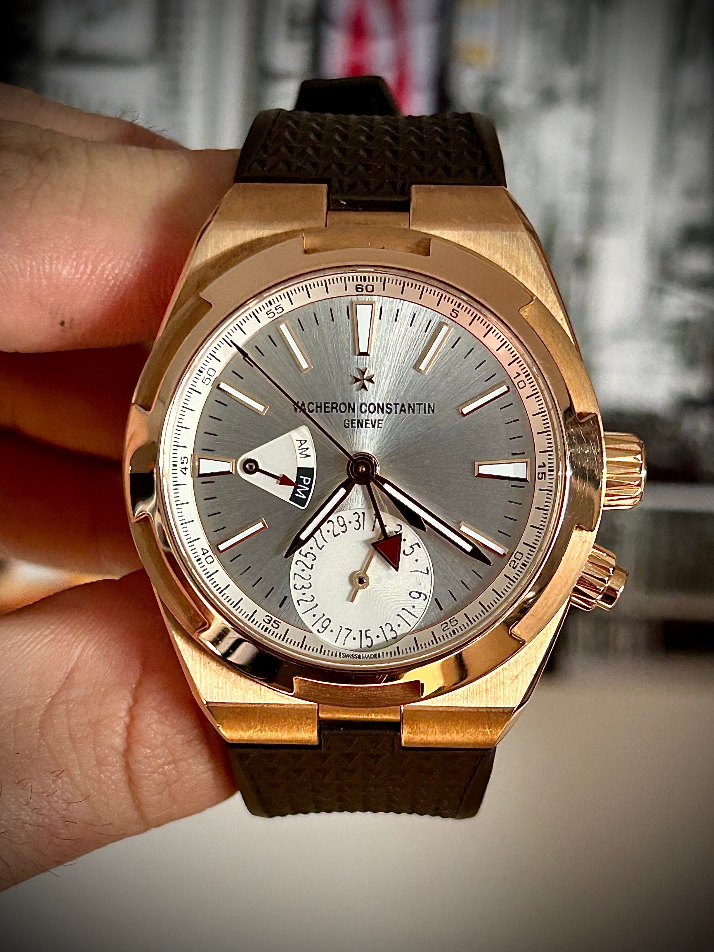 2022 VACHERON CONSTANTIN OVERSEAS DUAL TIME, 7900V/000R-B336, FULL SET, INC GST