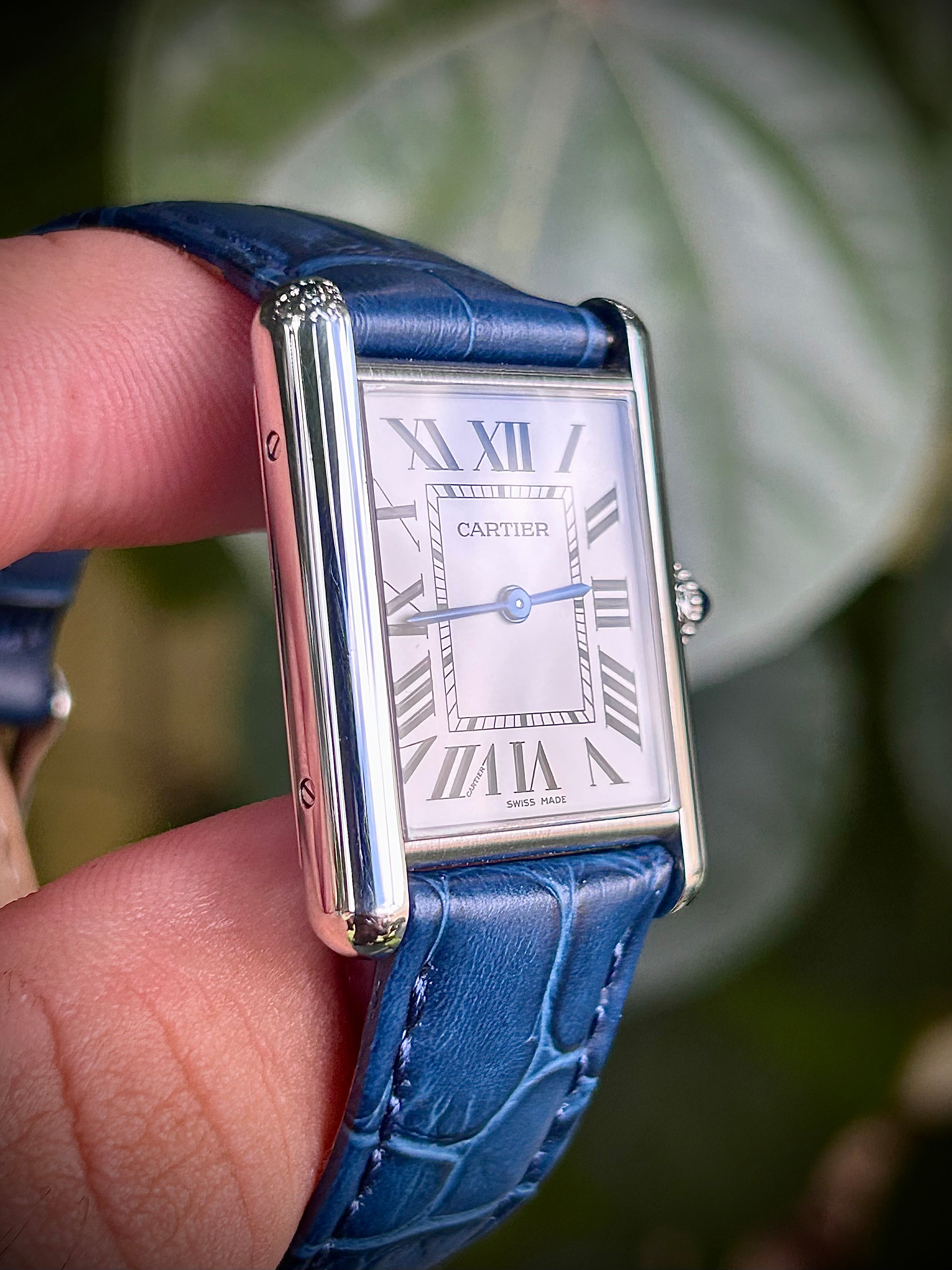 2022 CARTIER TANK MUST QUARTZ, FULL SET, INC GST