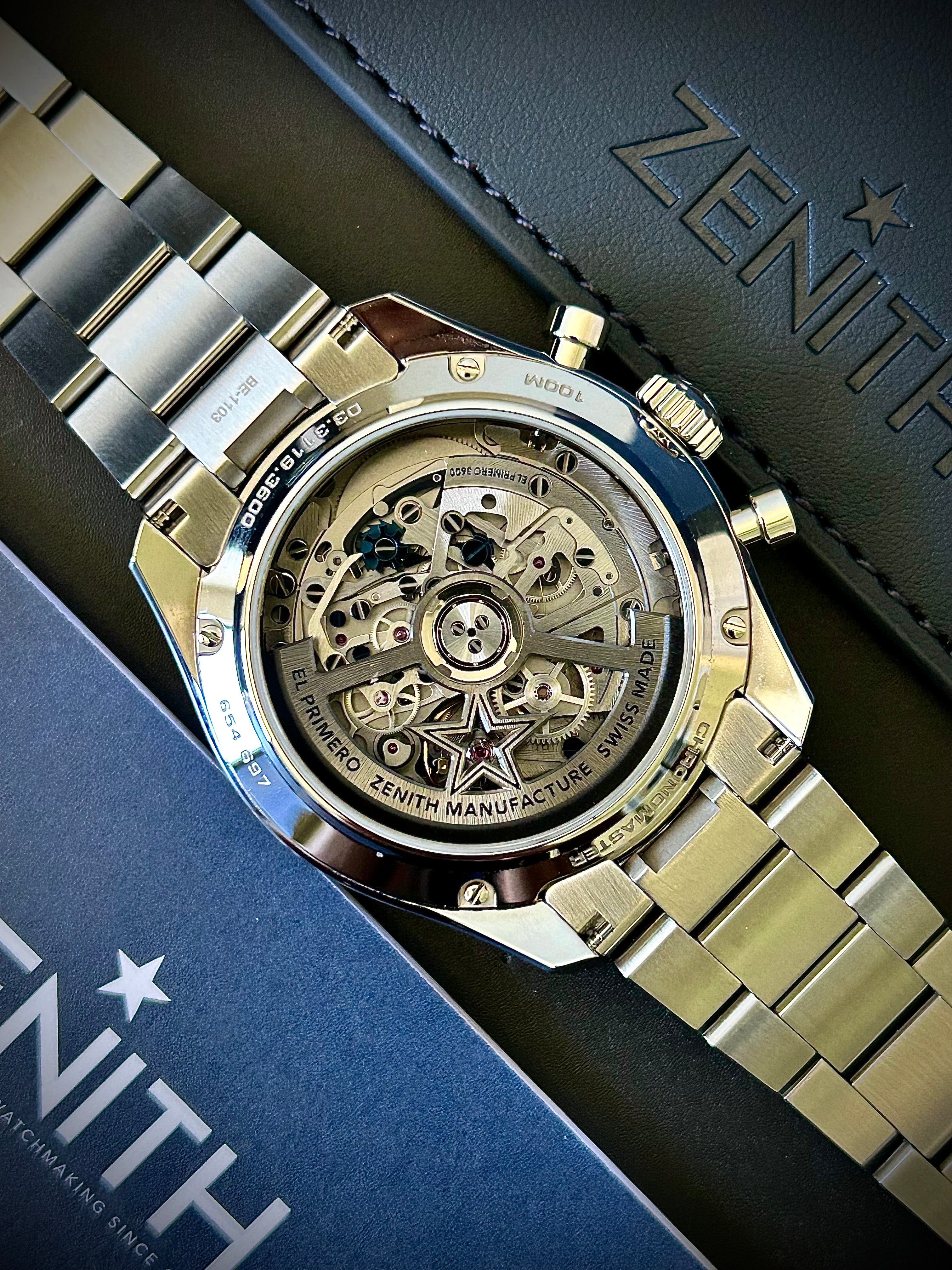 2024 ZENITH CHRONOMASTER SPORT GREEN, FULL SET, INC GST