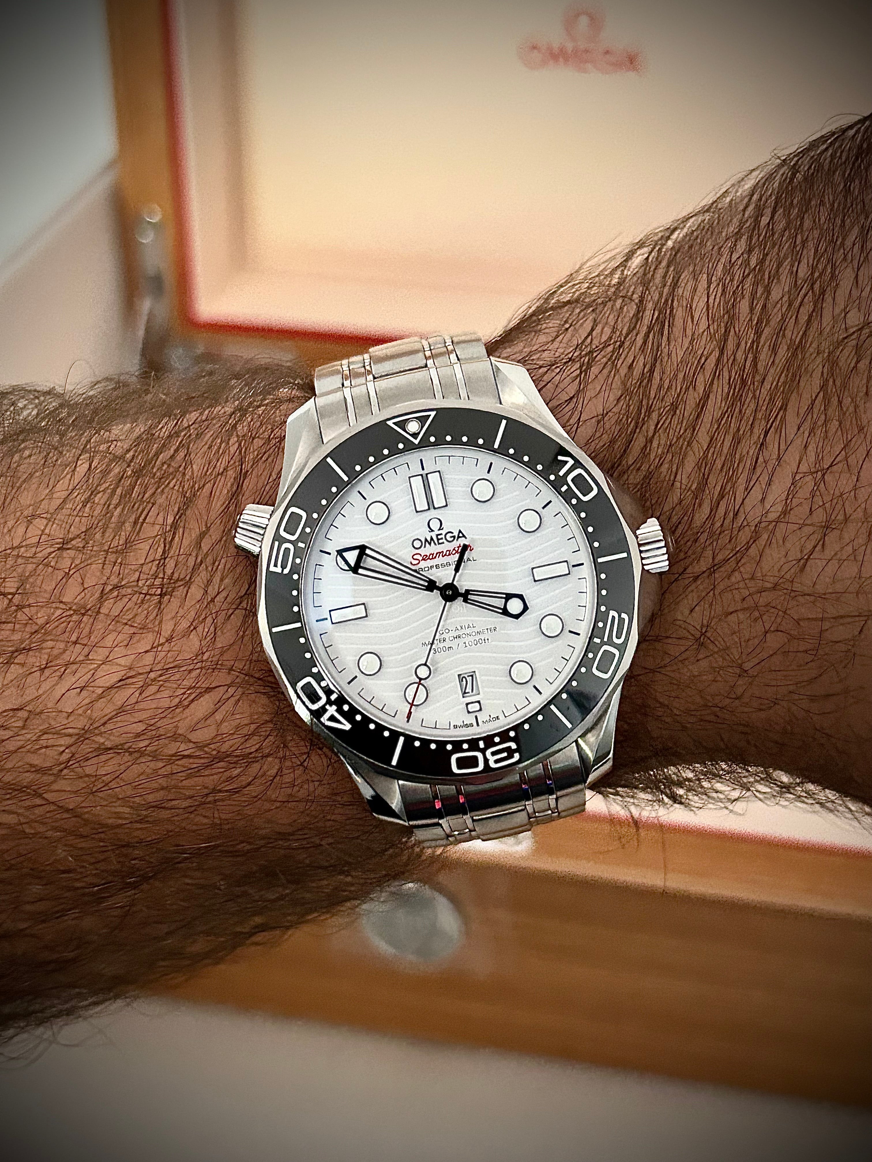 2021 OMEGA SEAMASTER 300, FULL SET, INC GST