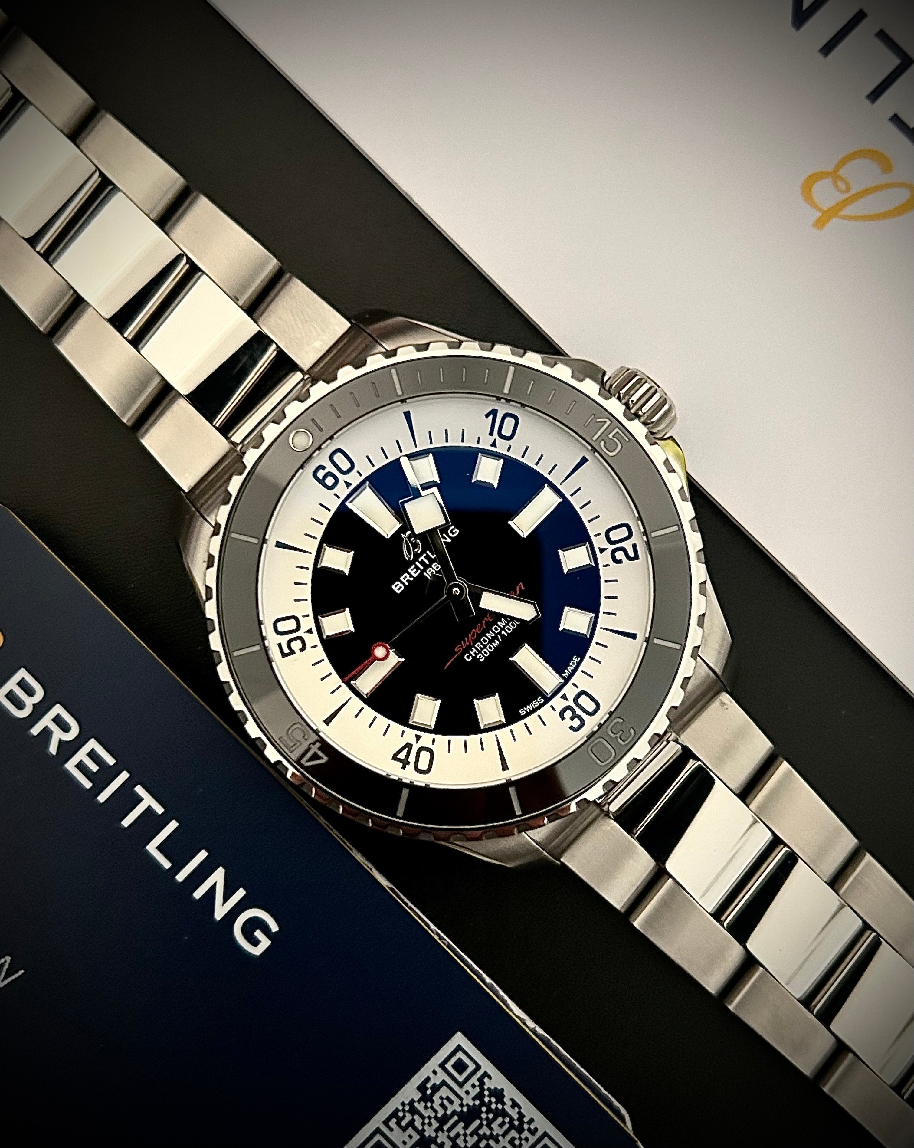 2023 BREITLING SUPER OCEAN 44, FULL SET, INC GST