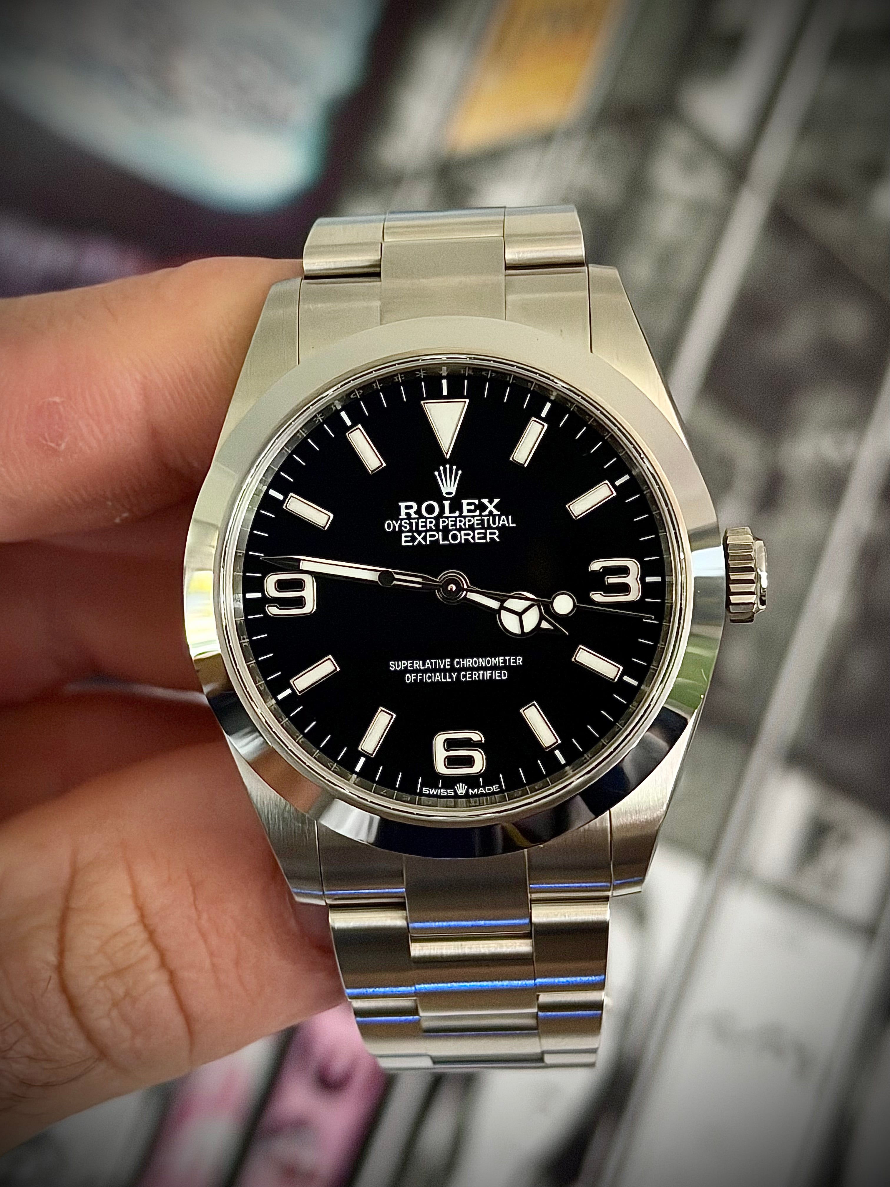 2023 ROLEX EXPLORER 40, 224270, FULL SET, MINT CONDITION, INC GST