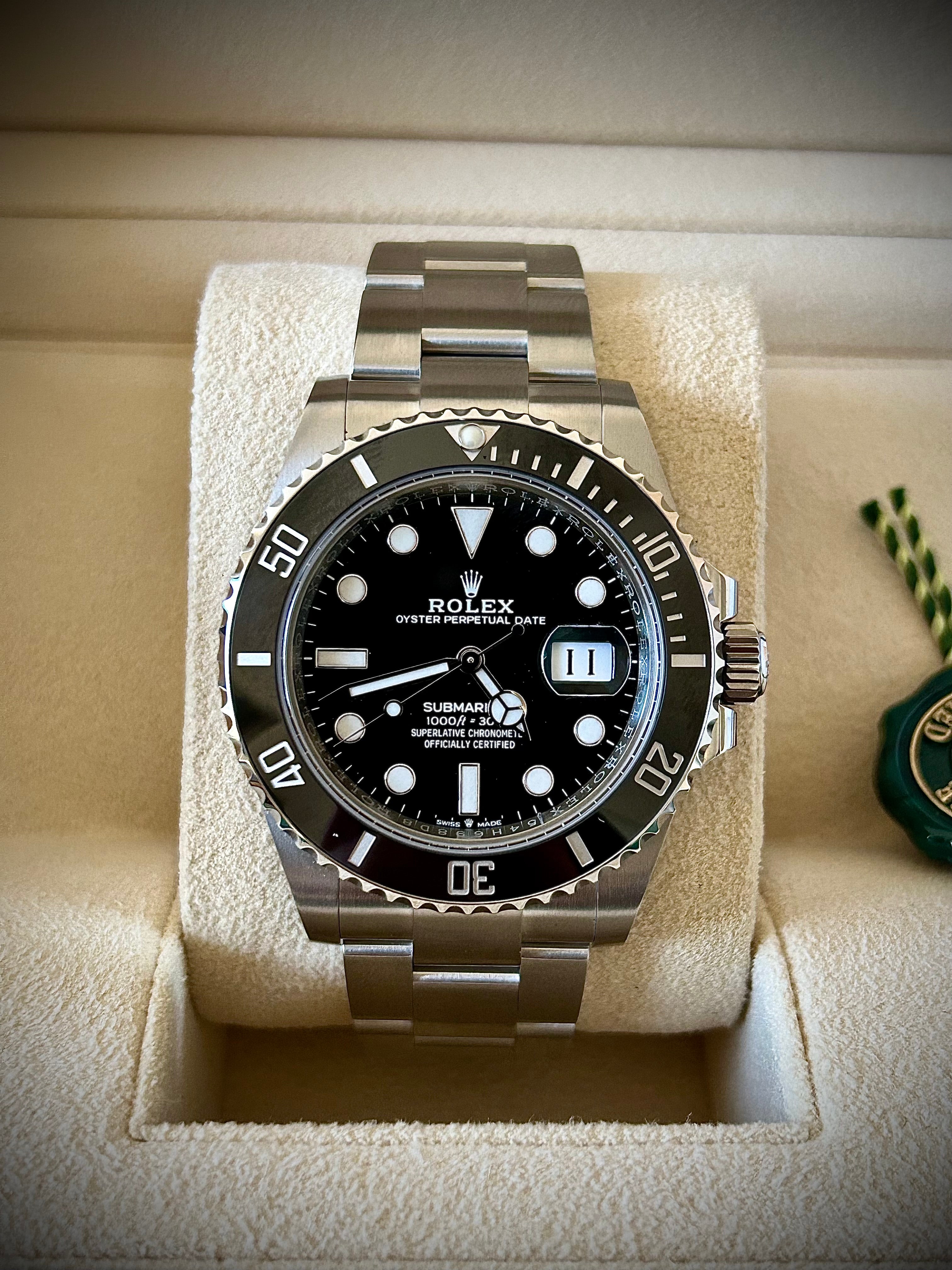 2023 ROLEX SUBMARINER DATE, 126610LN, FULL SET, INC GST