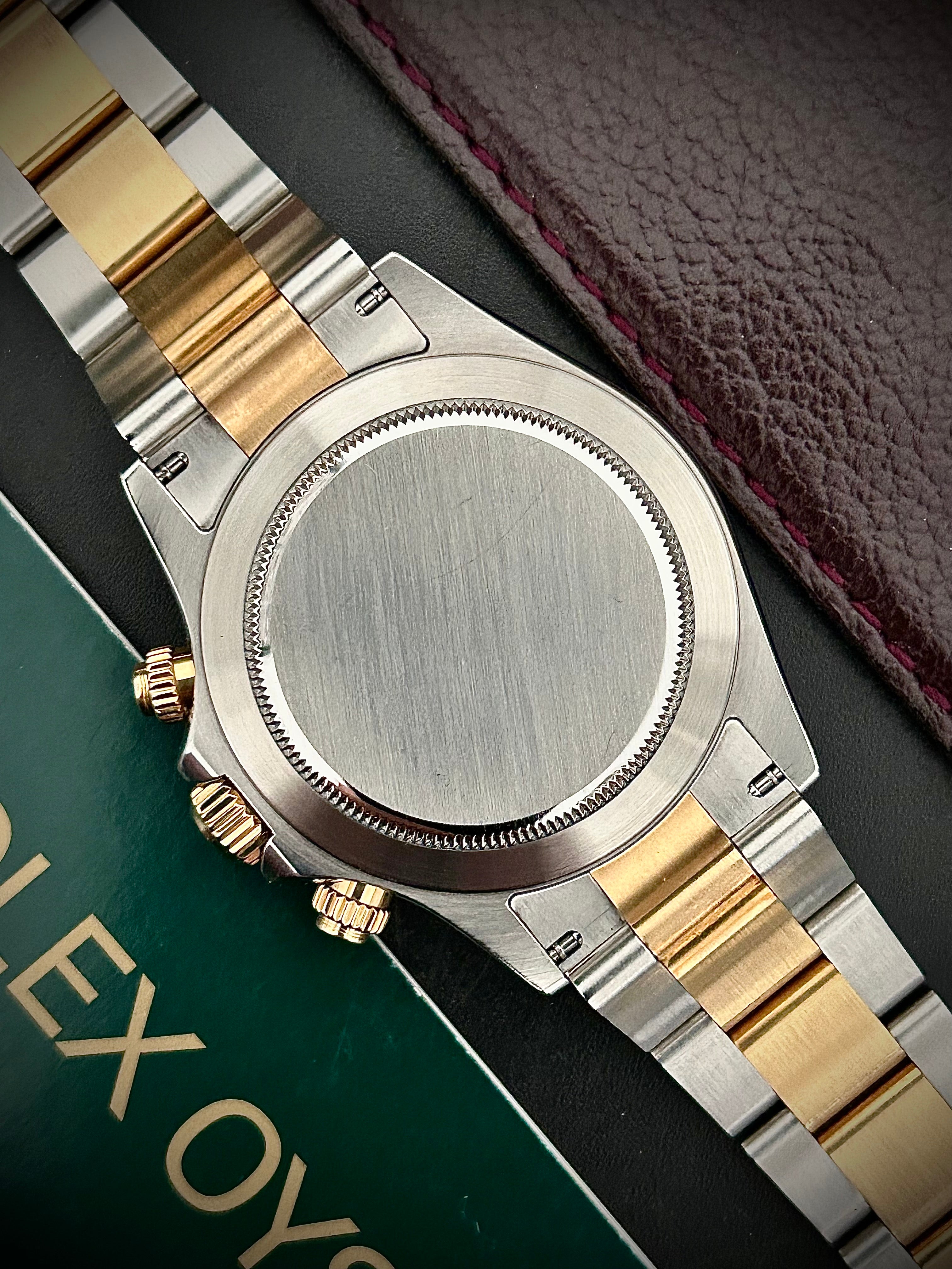 2004 ROLEX COSMOGRAPH DAYTONA, SLATE DIAL, 116523, FULL SET, INC GST