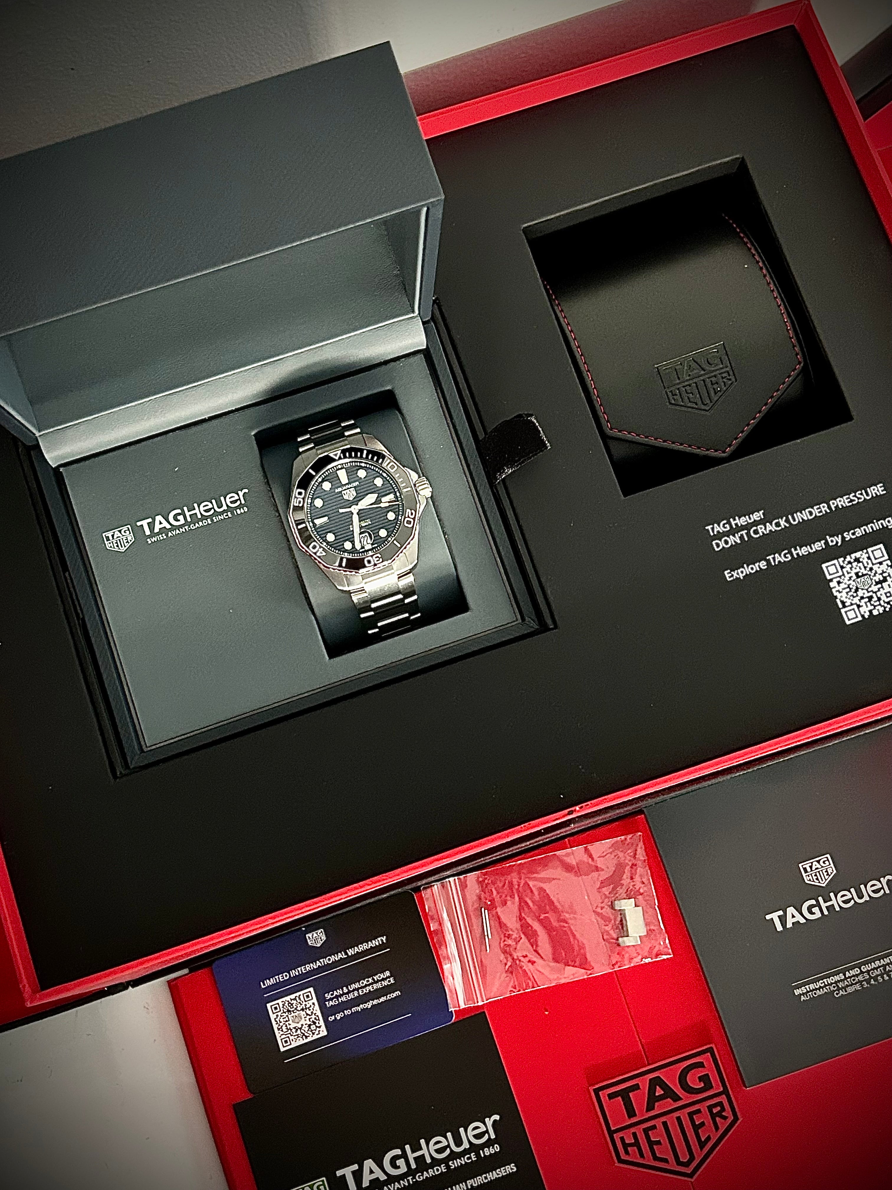 2023 TAG HEUER AQUARACER, FULL SET, INC GST