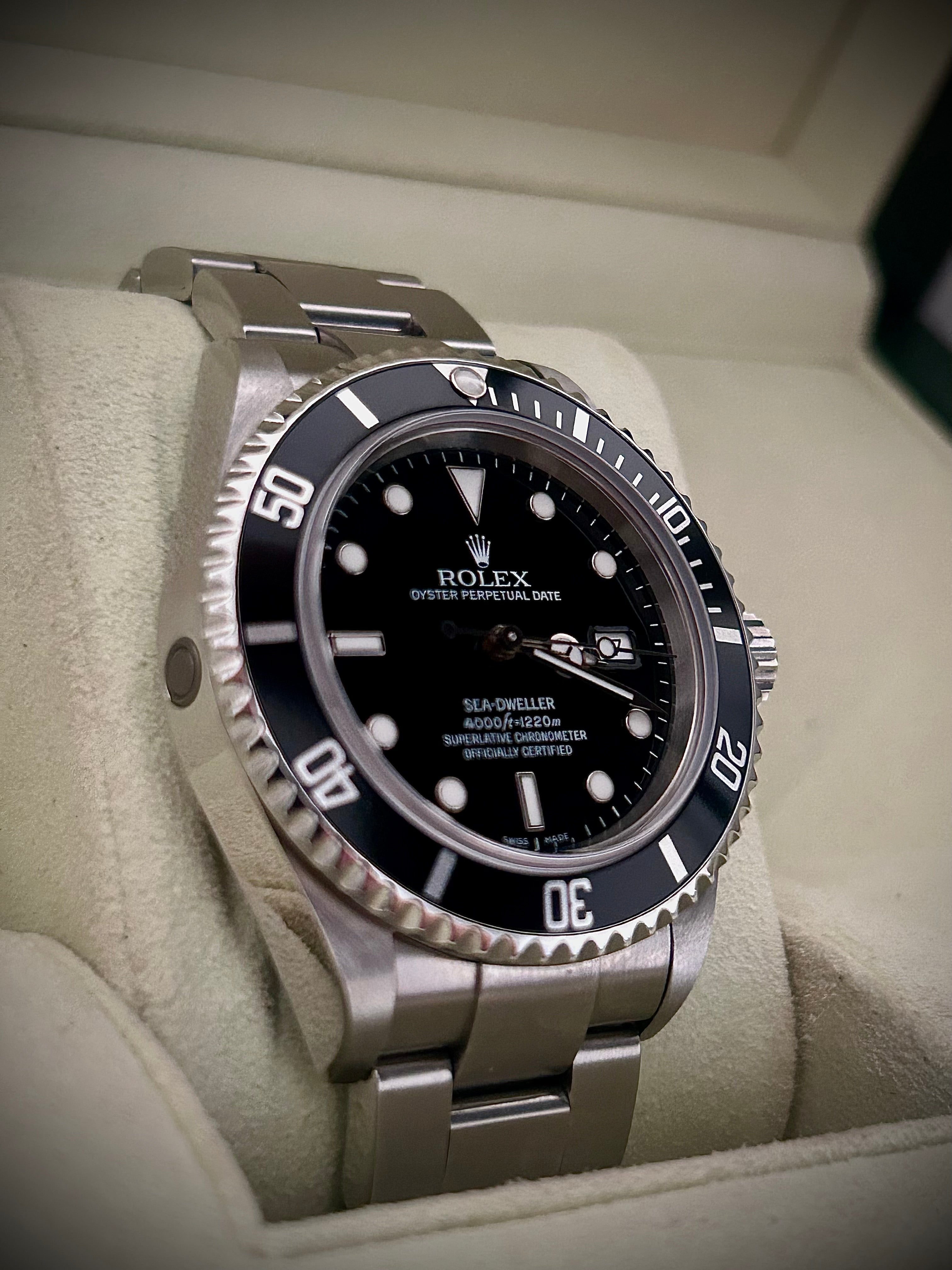 2004 ROLEX SEA-DWELLER 16600, COLLECTORS SET, INC GST