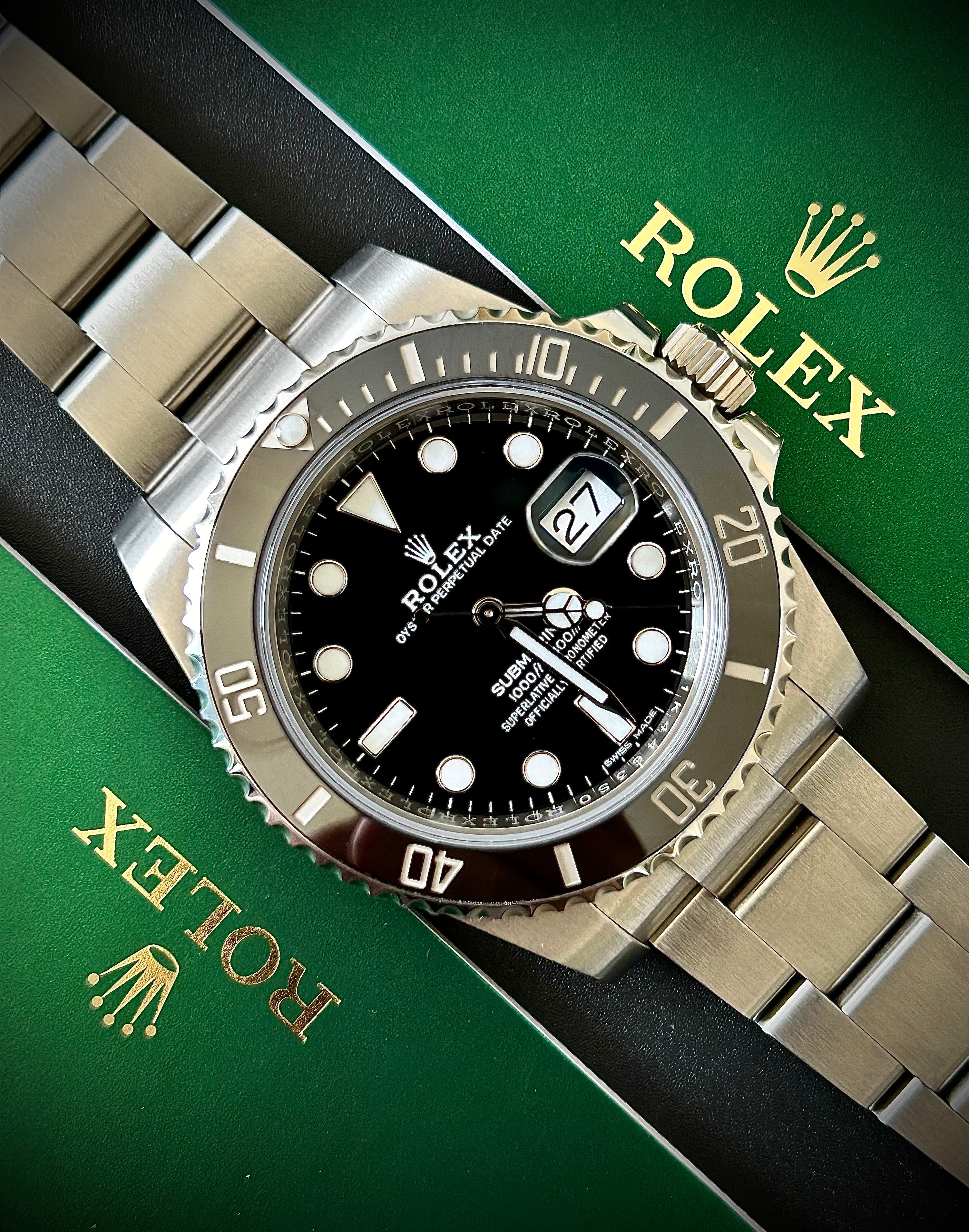 2019 ROLEX SUBMARINER DATE 116610LN, FULL SET, INC GST