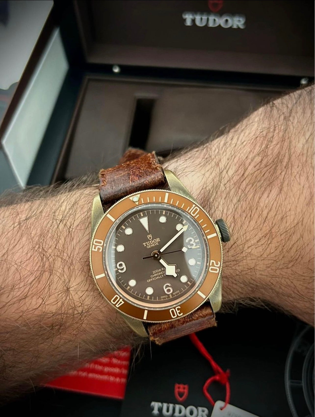 2017 TUDOR BLACK BAY BRONZE, 79250BM, FULL SET, INC GST