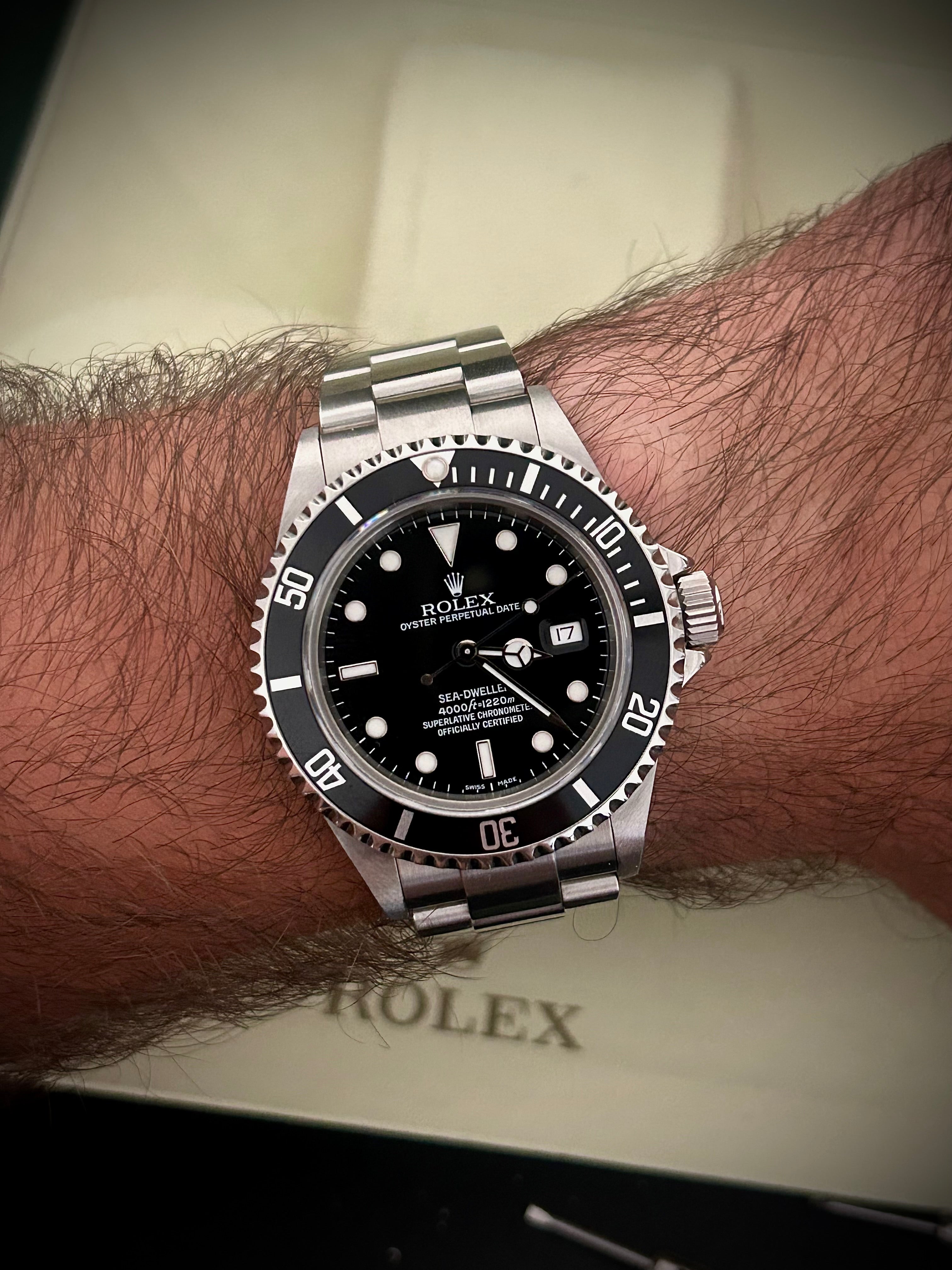 2004 ROLEX SEA-DWELLER 16600, COLLECTORS SET, INC GST