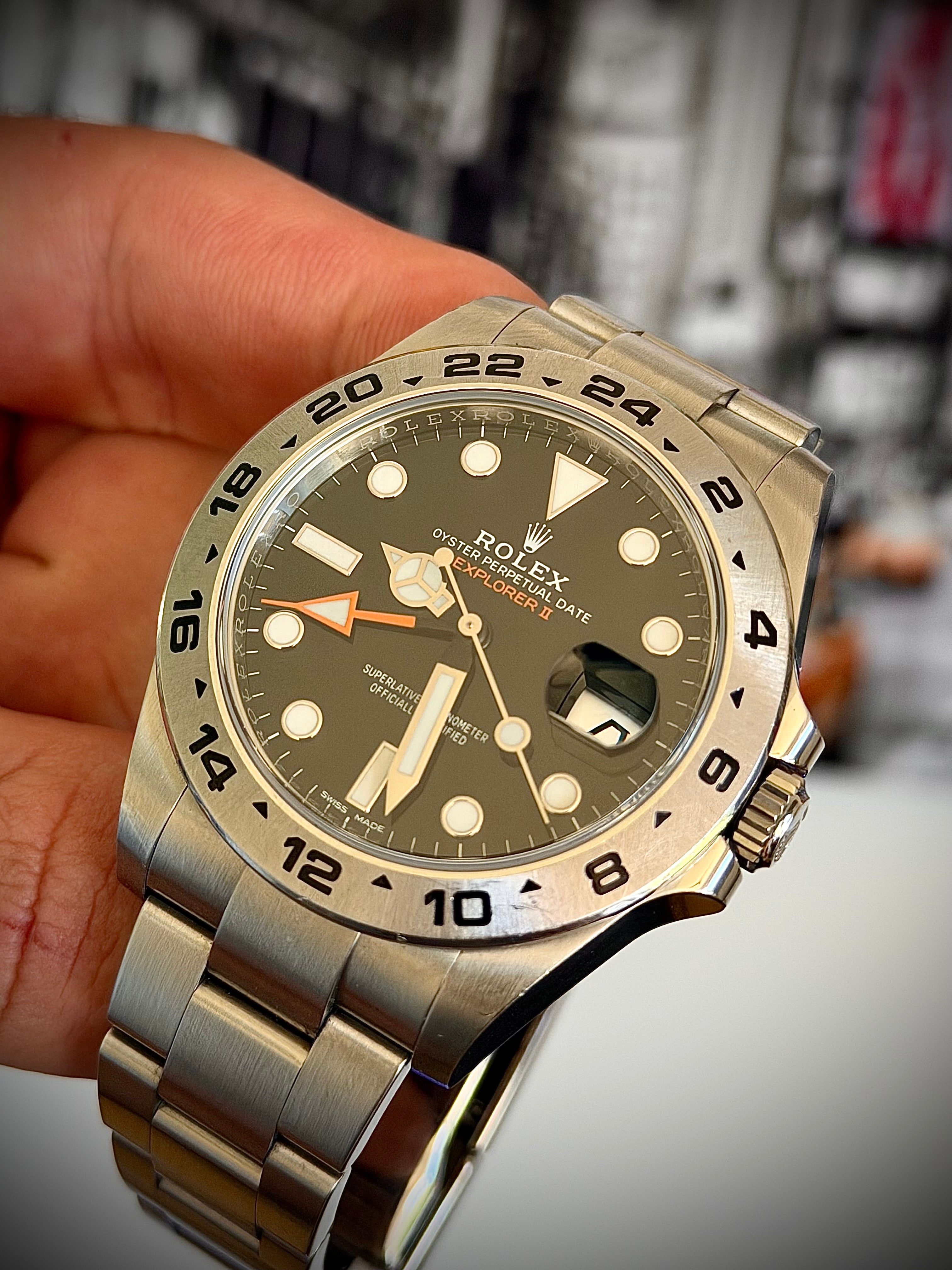 2019 ROLEX EXPLORER II, 216570, FULL SET, INC GST