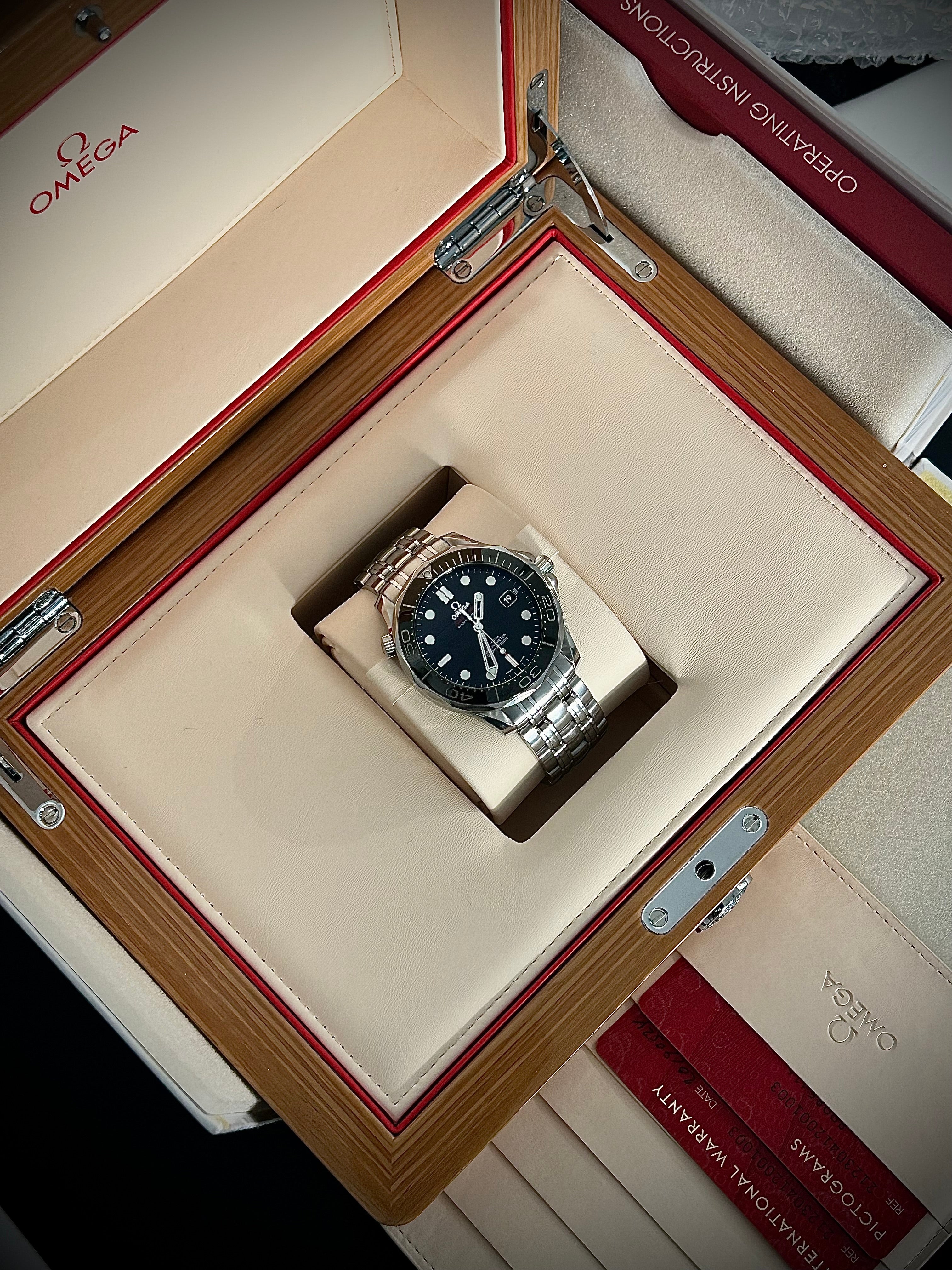 2019 OMEGA SEAMASTER 300, FULL SET, INC GST