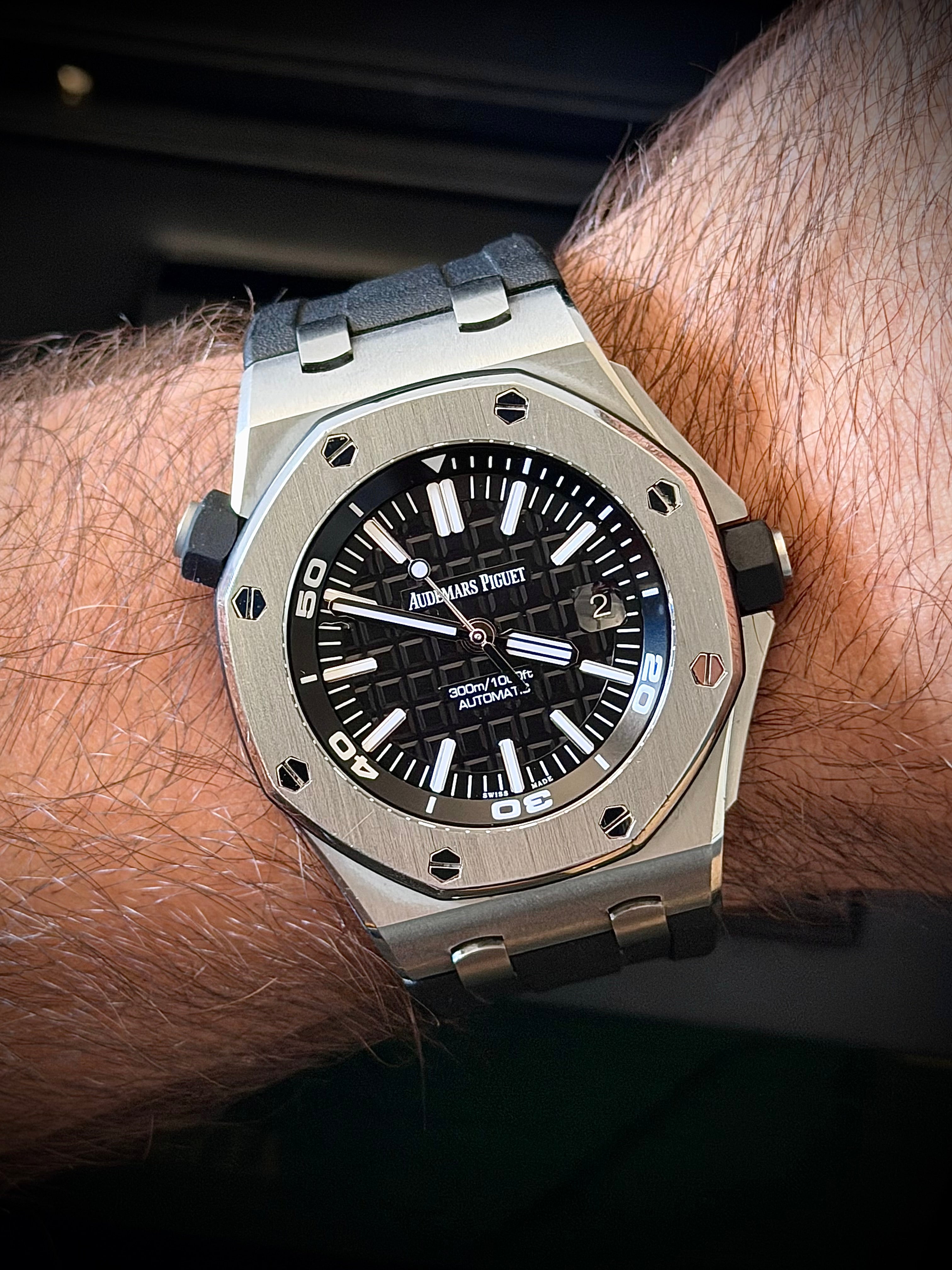 2021 AUDEMARS PIGUET ROYAL OAK OFFSHORE DIVER, FULL SET, INC GST