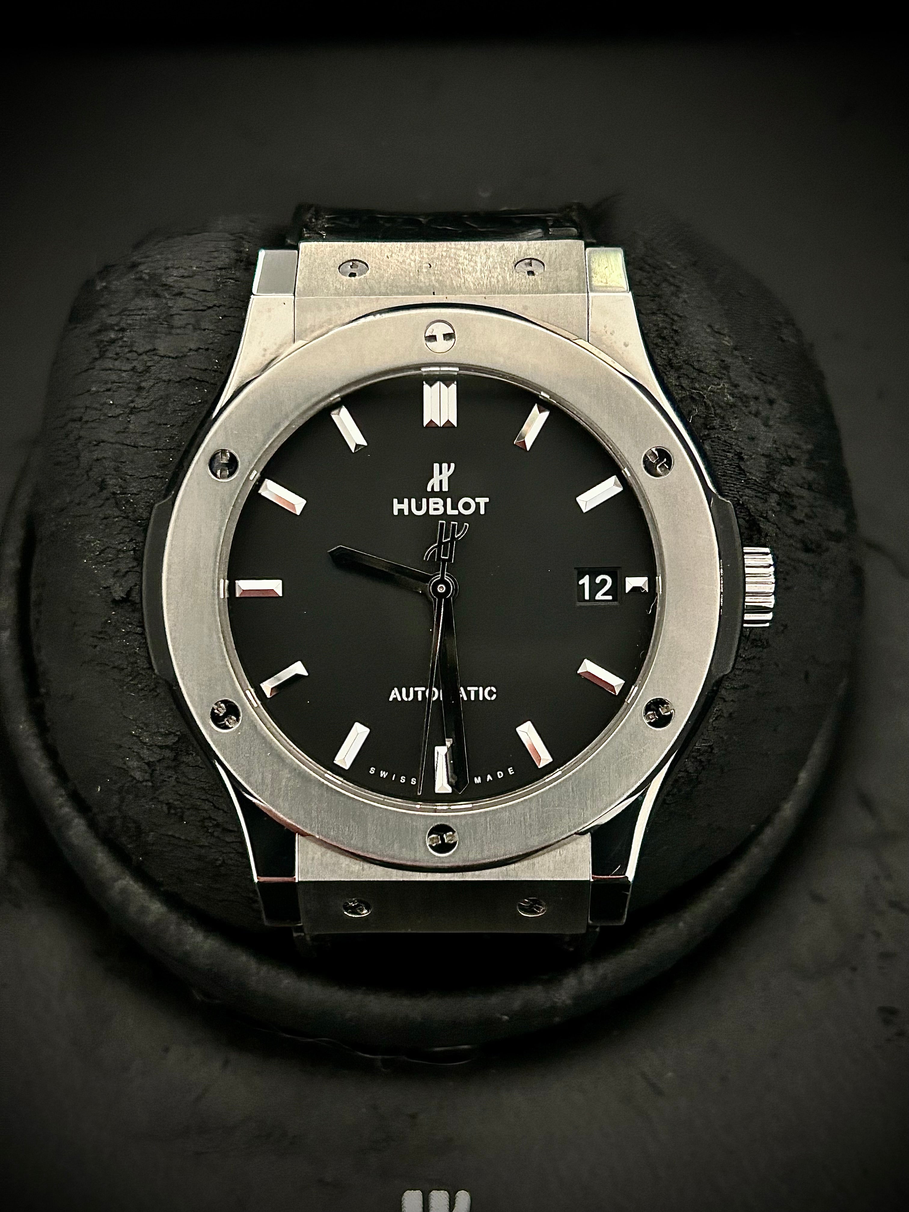 2018 HUBLOT CLASSIC FUSION 45MM, FULL SET, INC GST