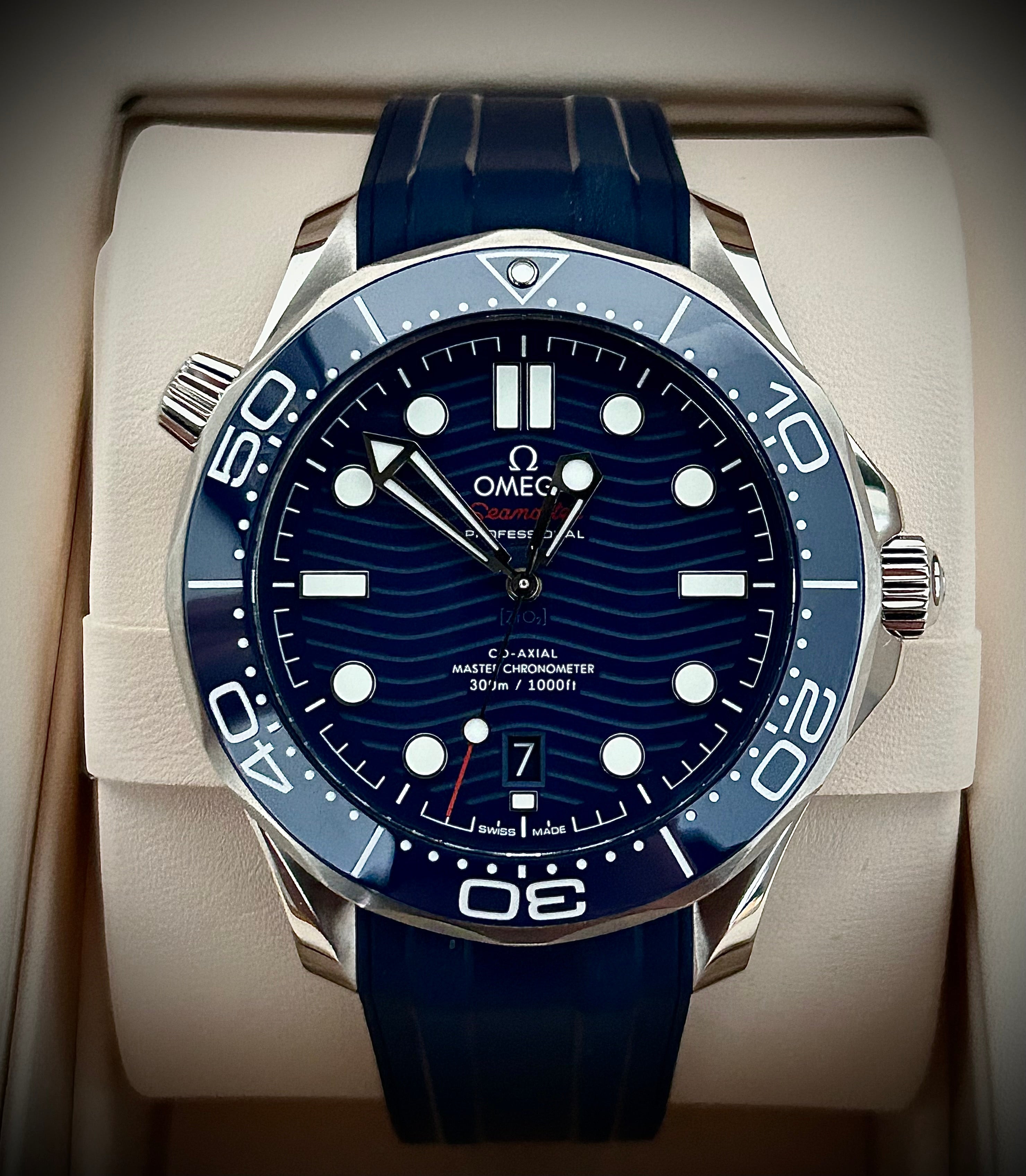 2023 OMEGA SEAMASTER 300, FULL SET, INC GST